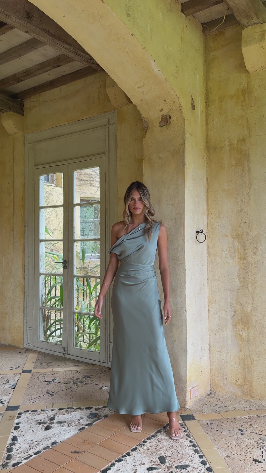 Gigi Maxi Dress - Green - Billy J