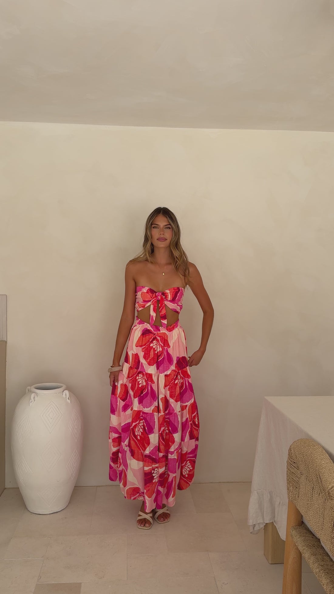 Regan Top - Rosalie Print - Billy J