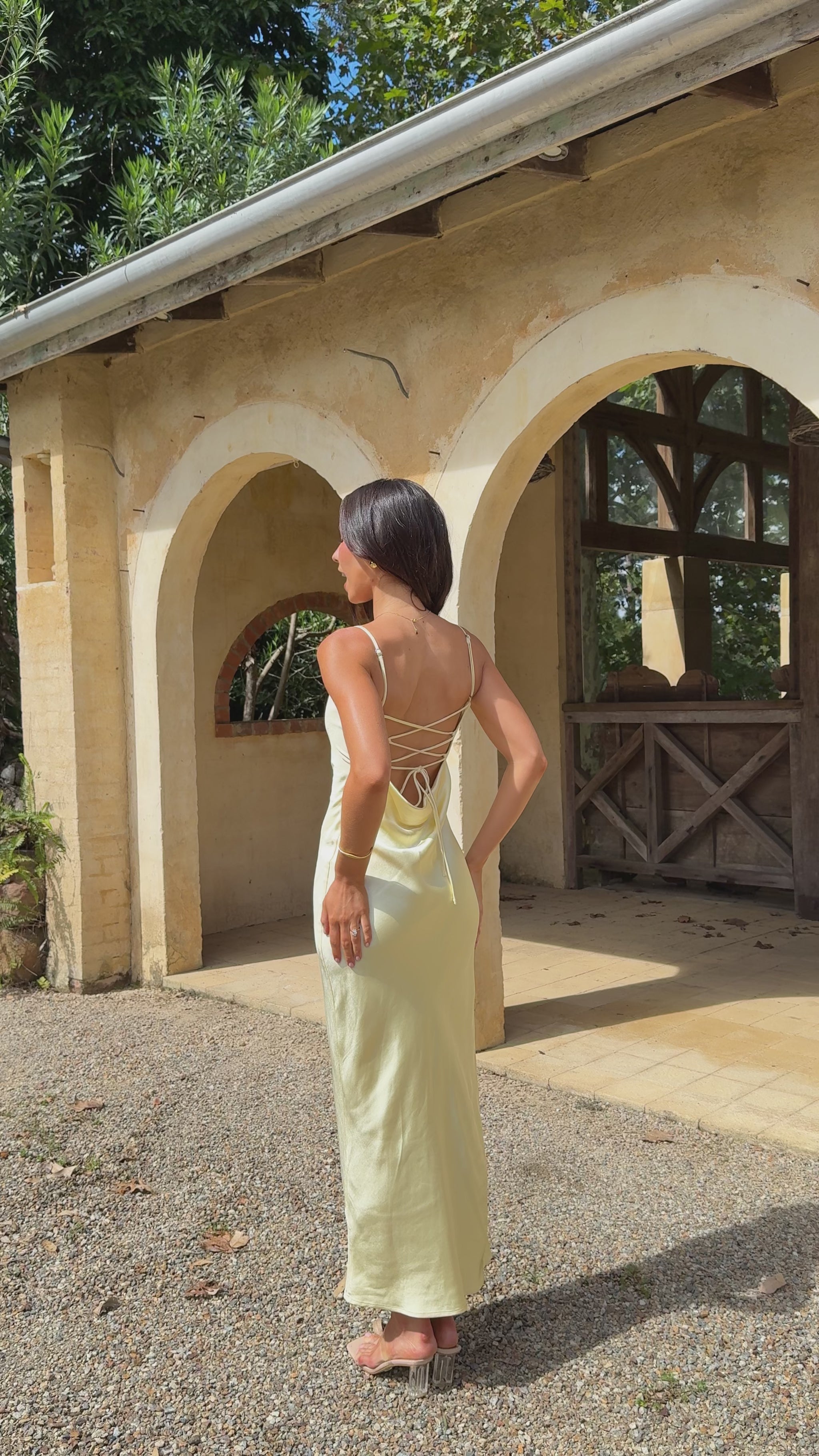 Keira Maxi Dress - Yellow - Billy J