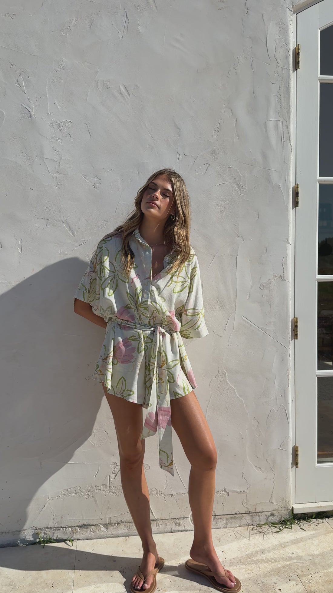 Bailin Playsuit - Primavera Print - Billy J