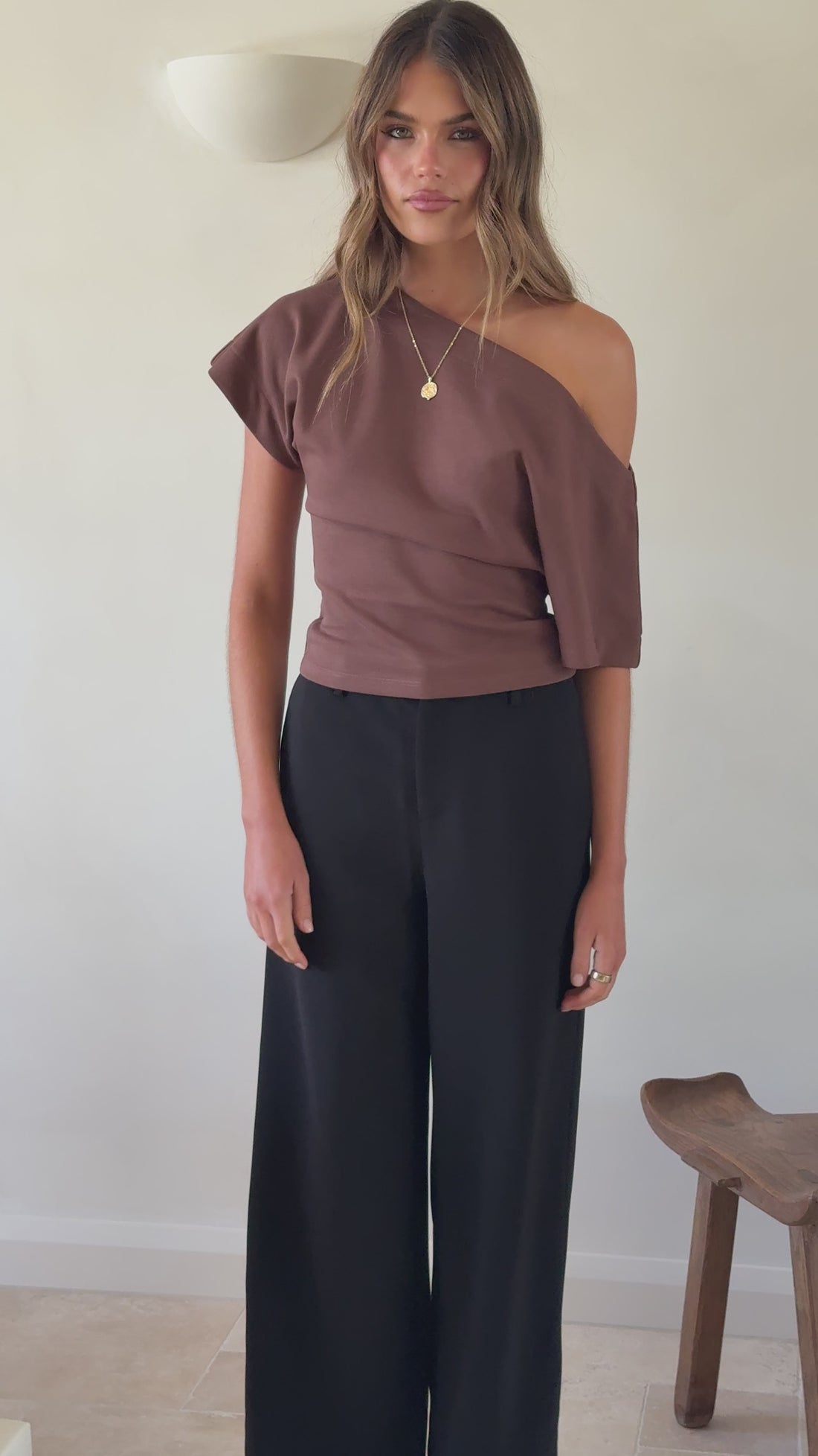 MVN Ady Wide Leg Pants - Black - Billy J