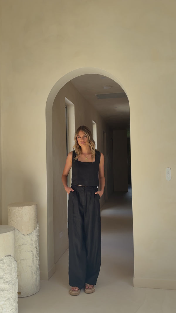 Tillie Pants - Black - Billy J