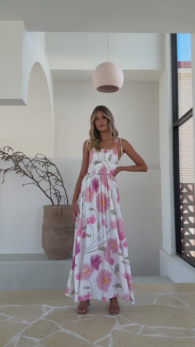 Load and play video in Gallery viewer, Usra Maxi Dress - Blossom
