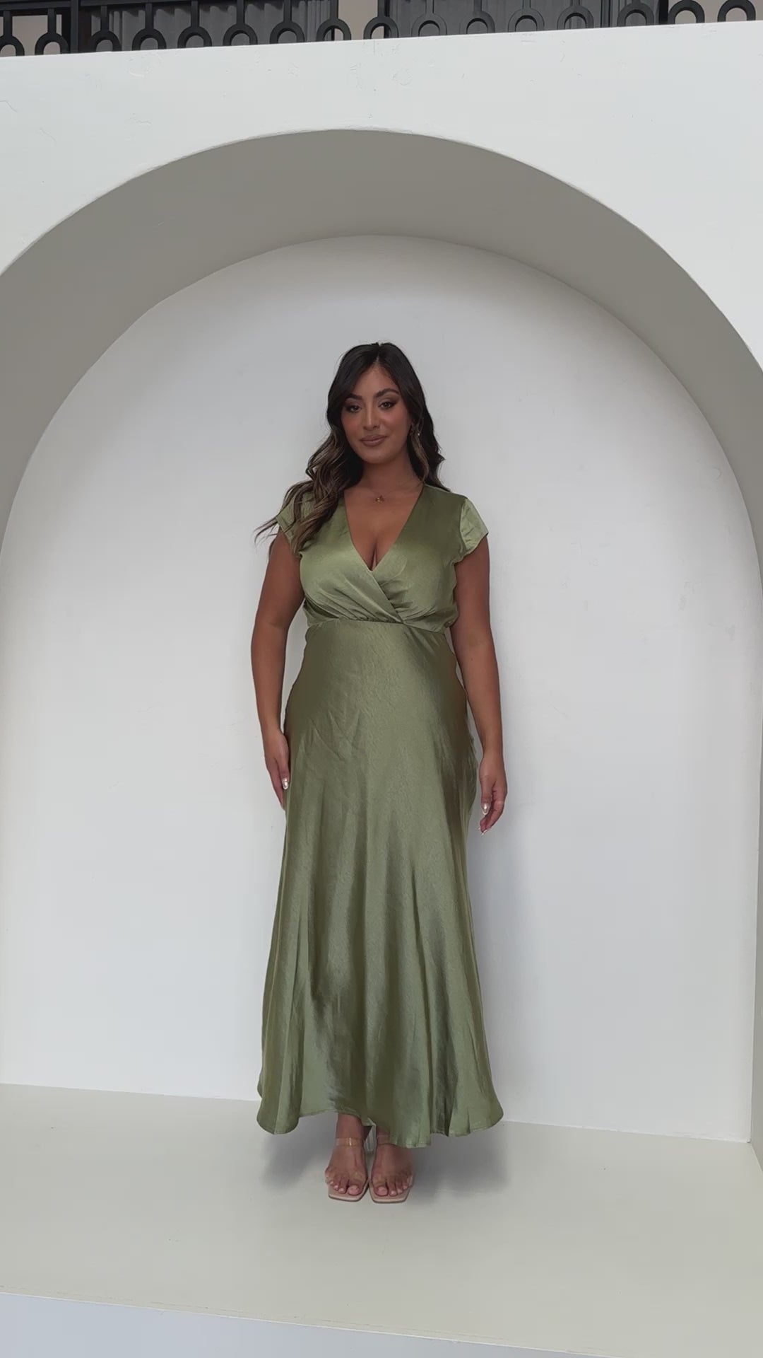 Selma Maxi Dress - Olive