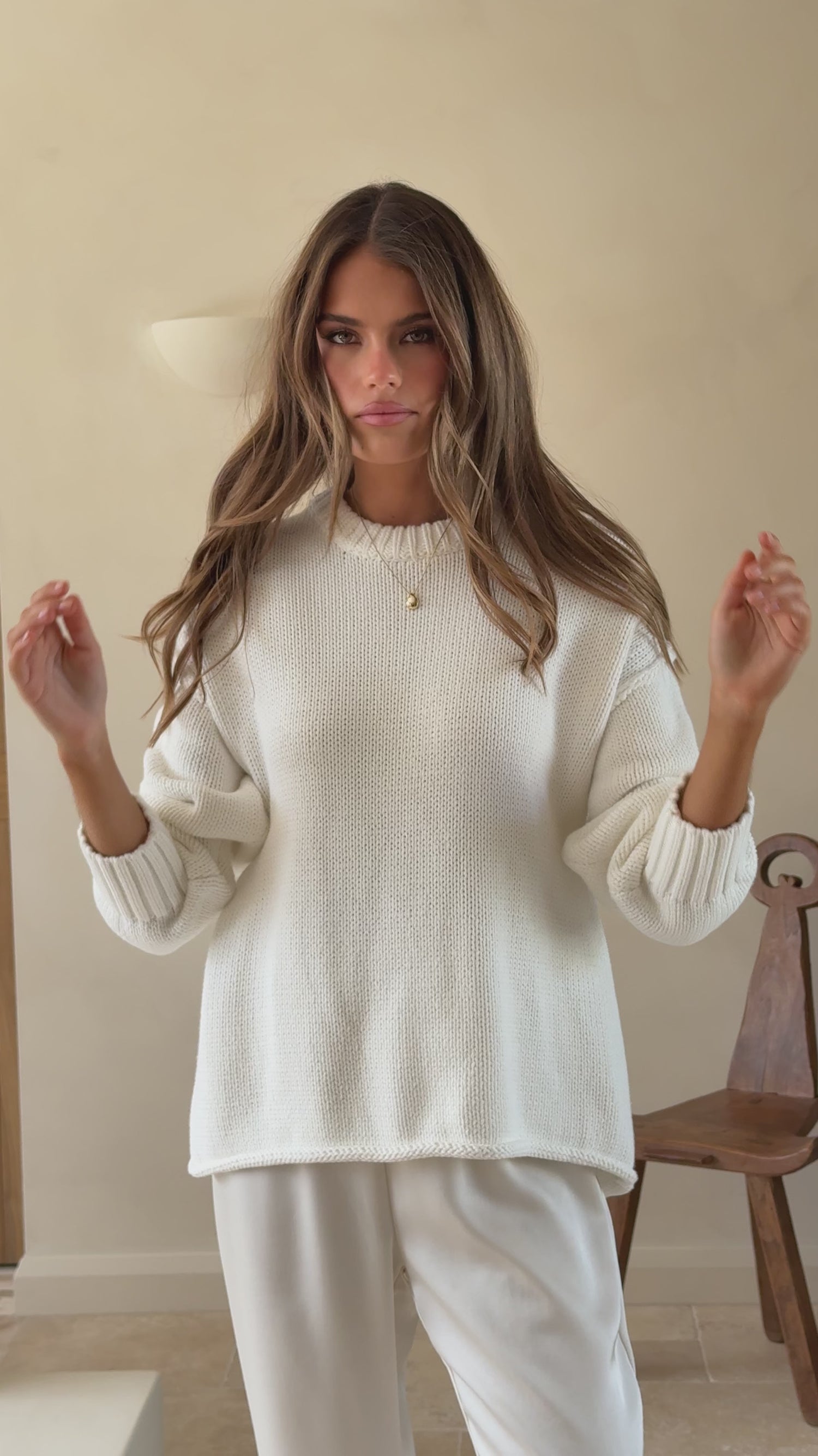 Jase Knit - White - Billy J