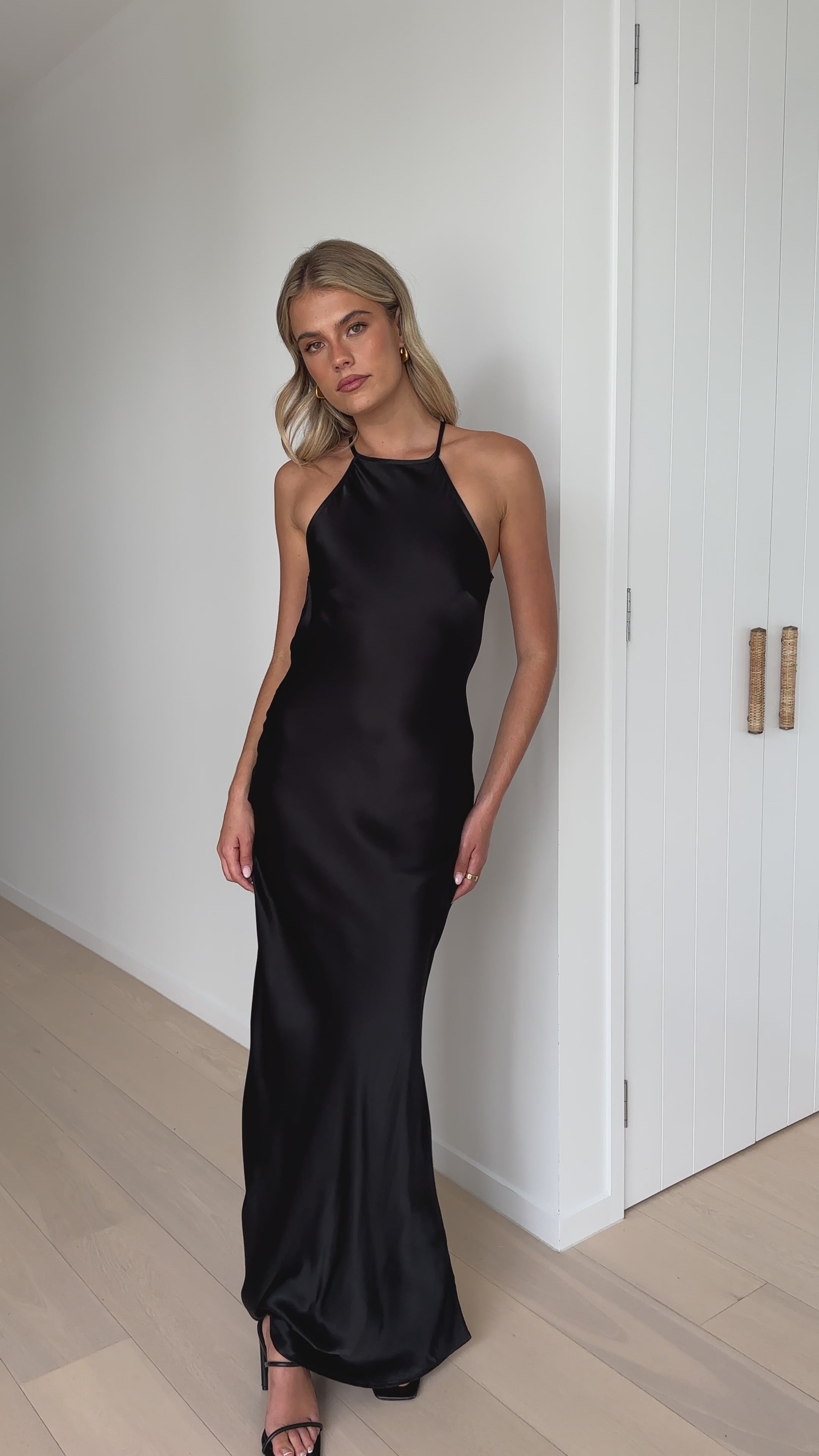 Nakita Maxi Dress - Black