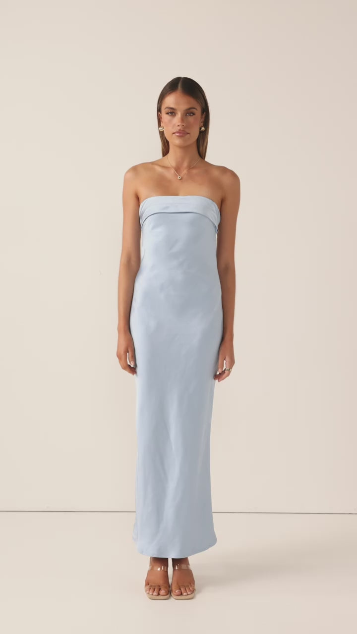 Gisele Maxi Dress - Baby Blue - Billy J