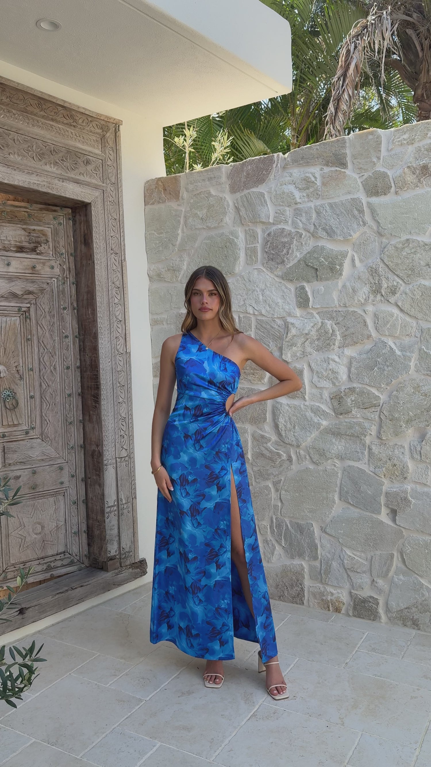 Barzilio Dress - Blue - Billy J