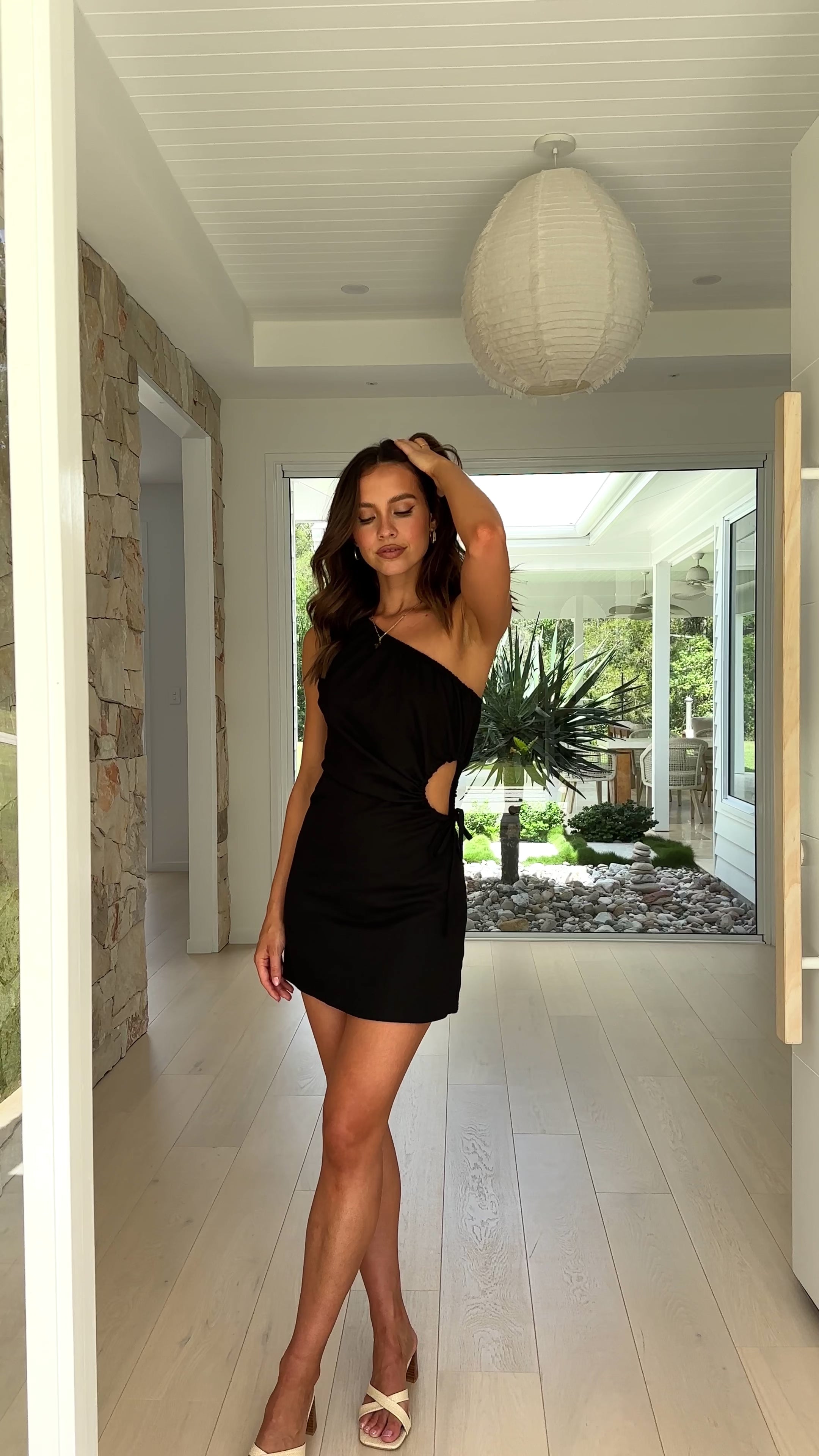 Xaria Mini Dress - Black