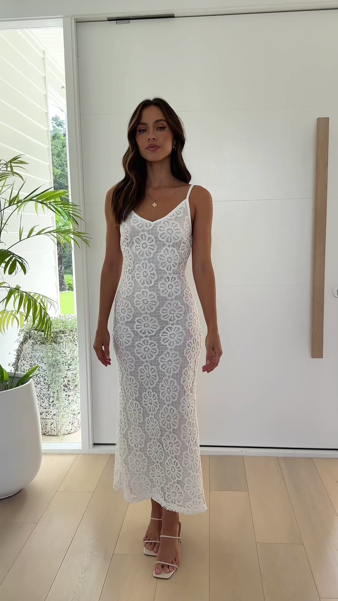 Kaden Maxi Dress - White