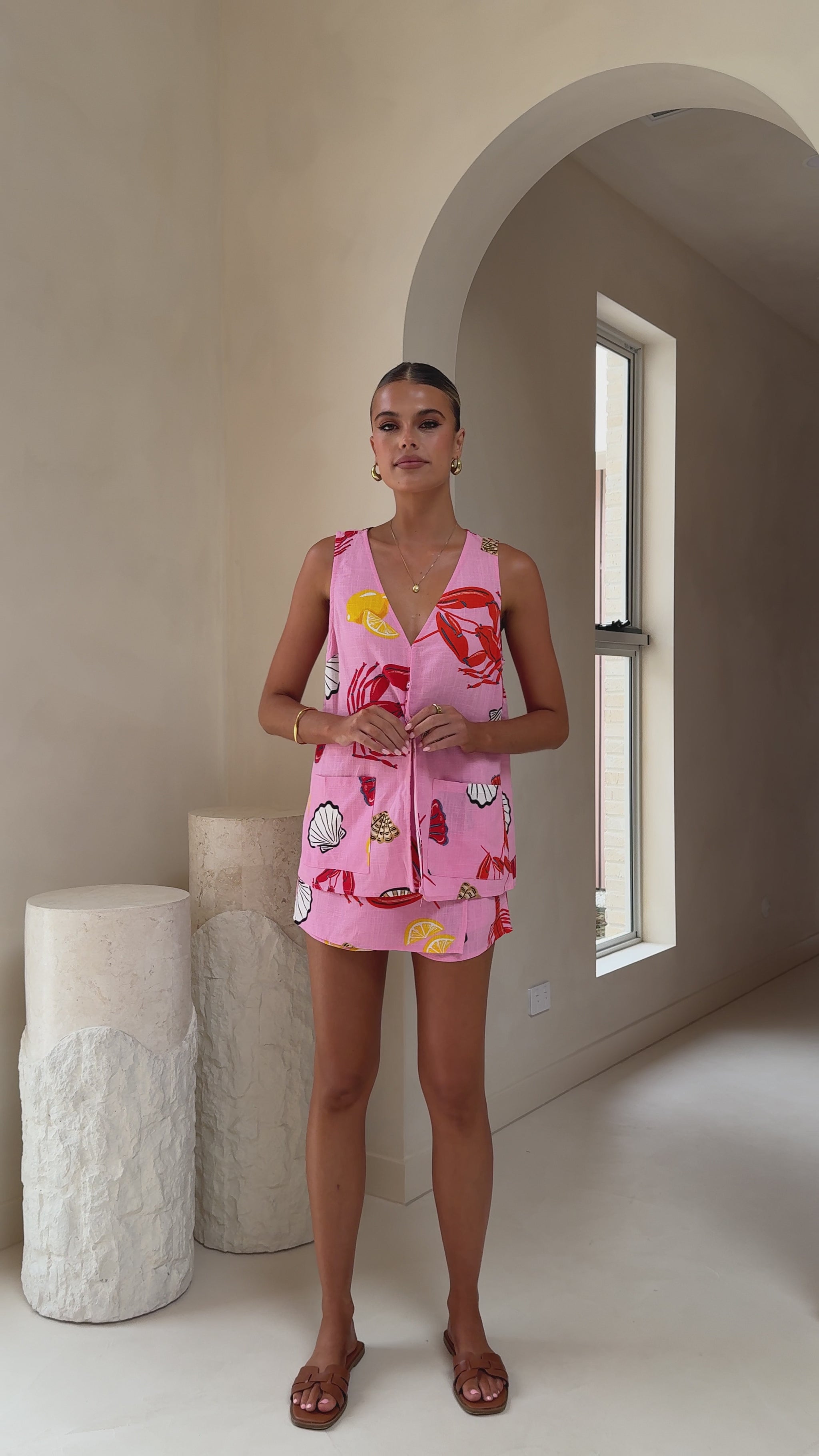 Dali Top - Shell Lover Print - Billy J