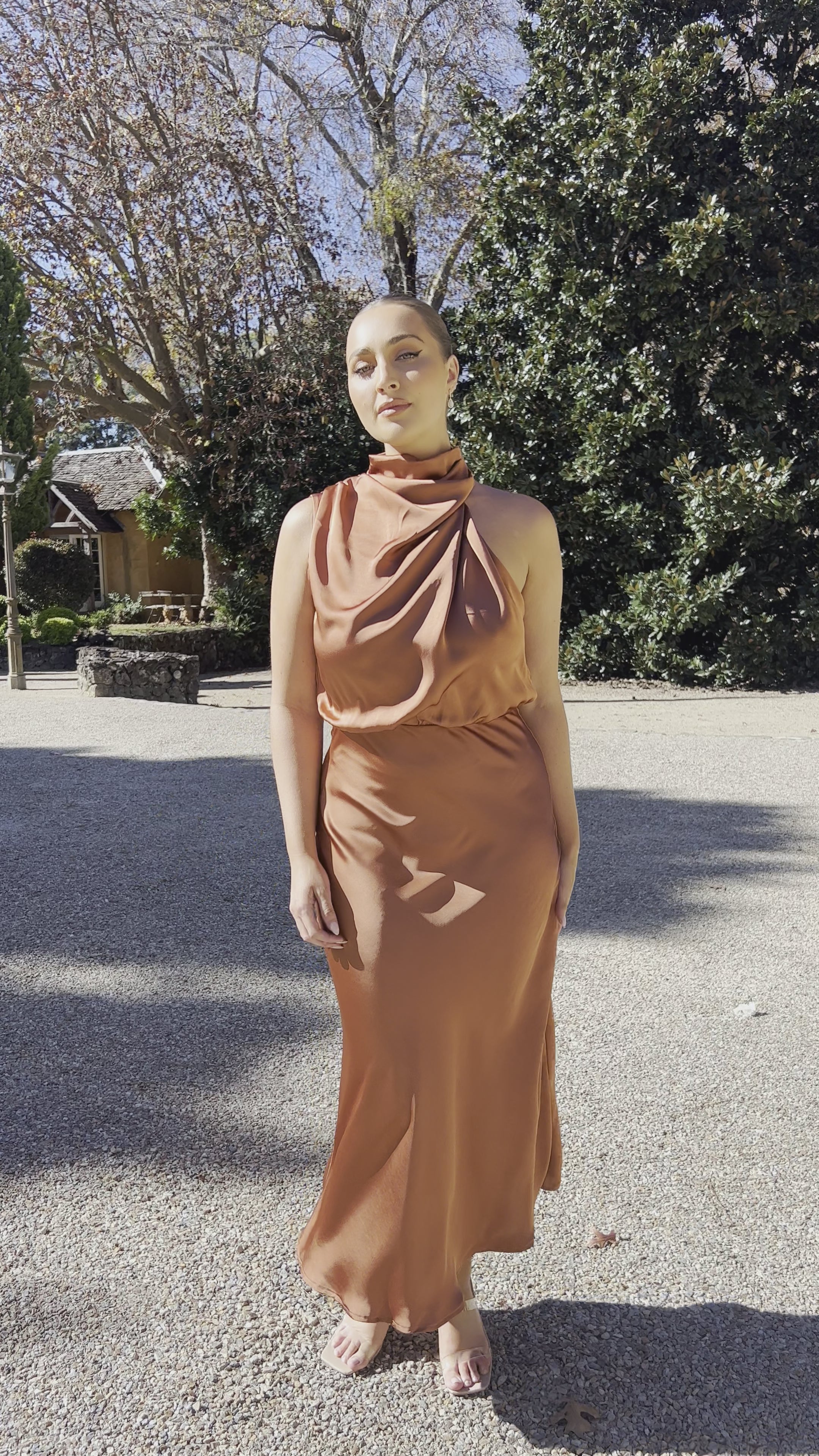 Esther Maxi Dress - Copper