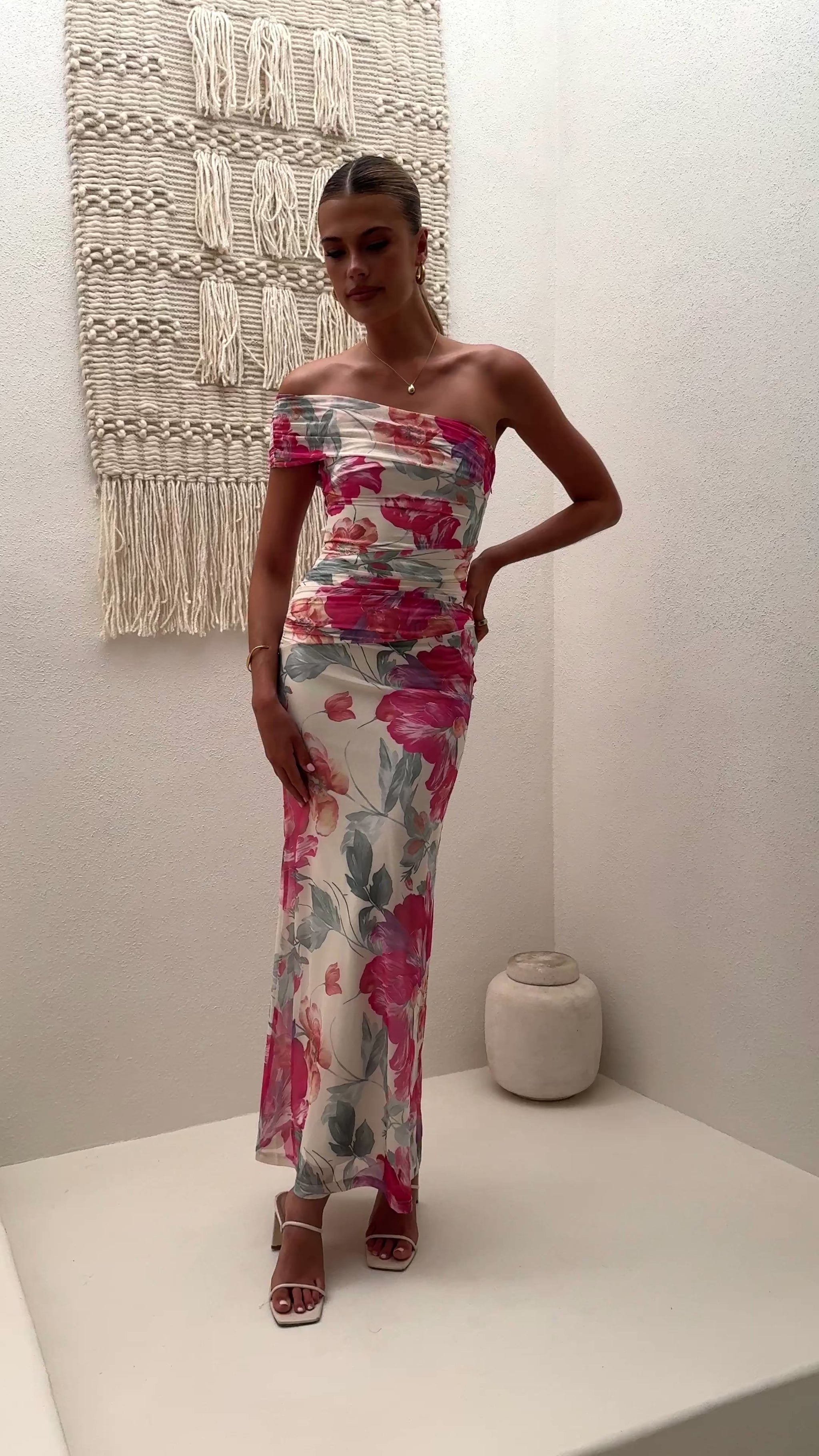 Coda Maxi Dress - Spring Floral - Billy J