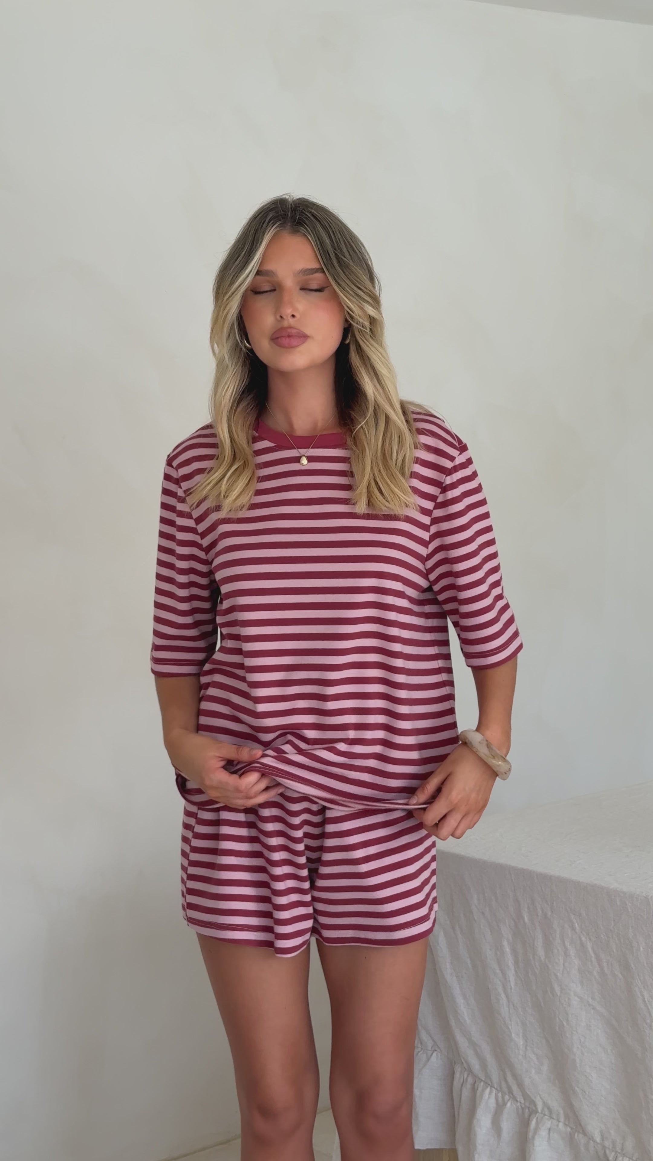 Load video: Marley Shorts - Red Stripe - Billy J