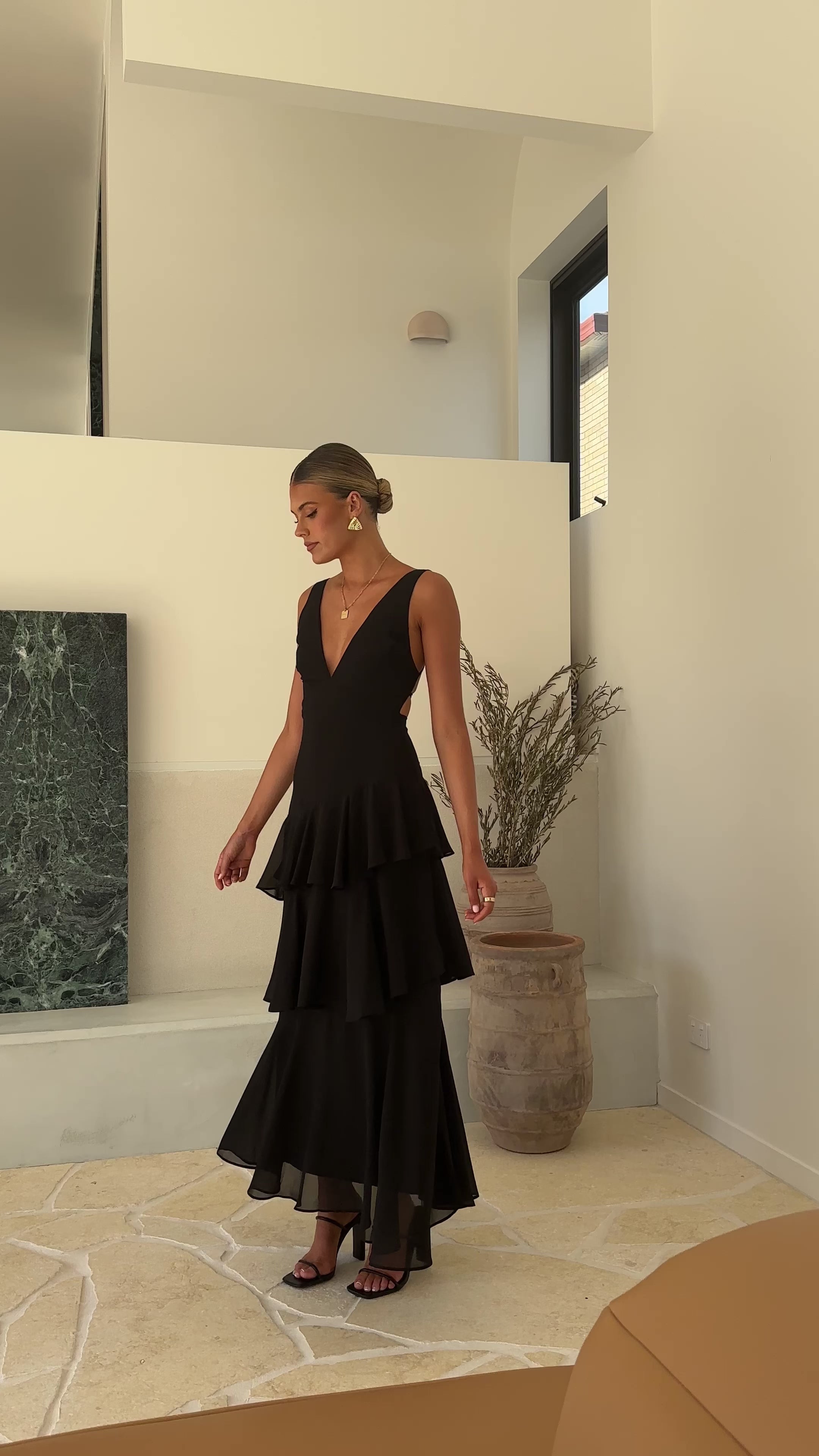 Stasie Maxi Dress - Black