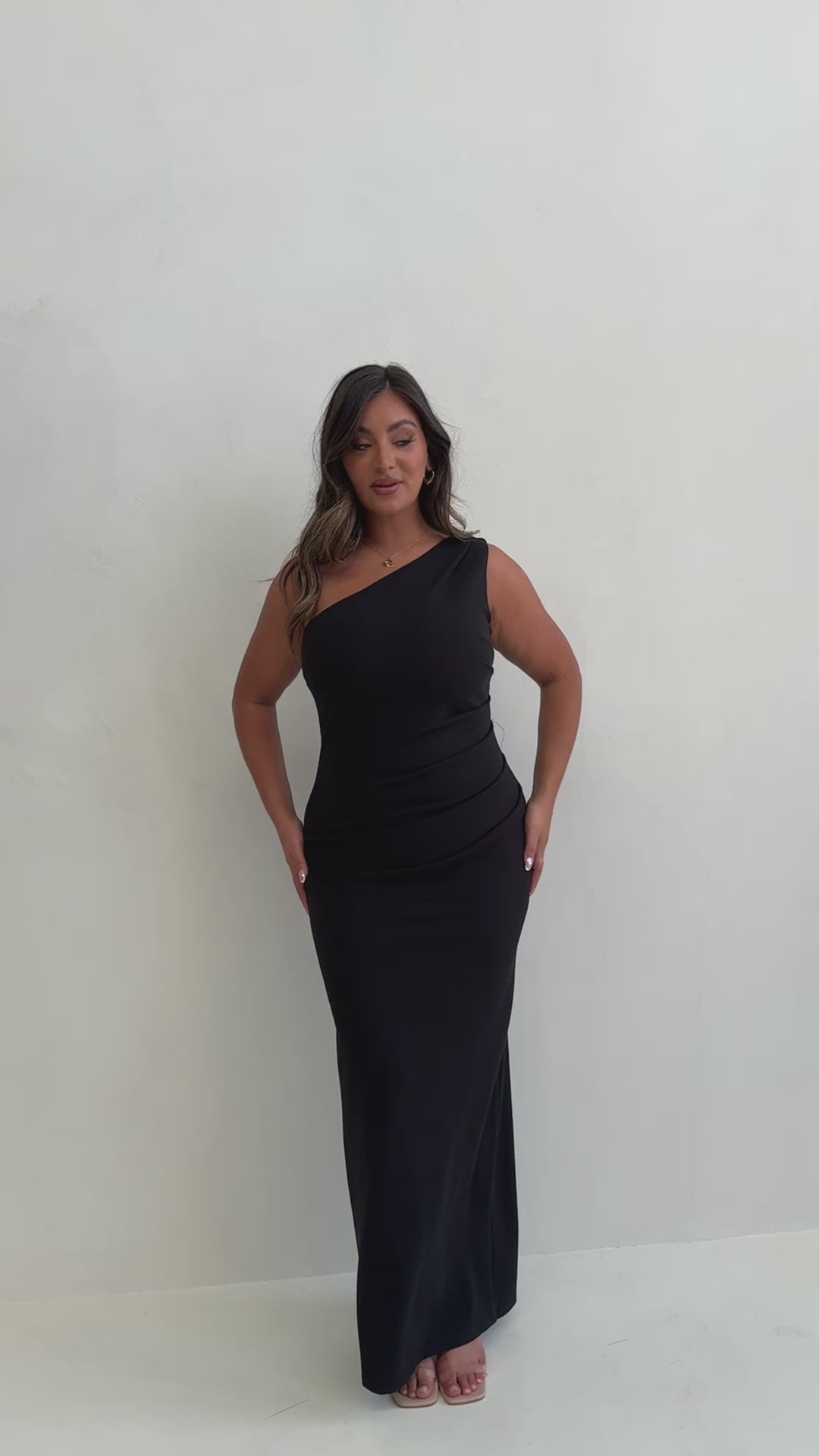 Cataleya Maxi Dress - Black