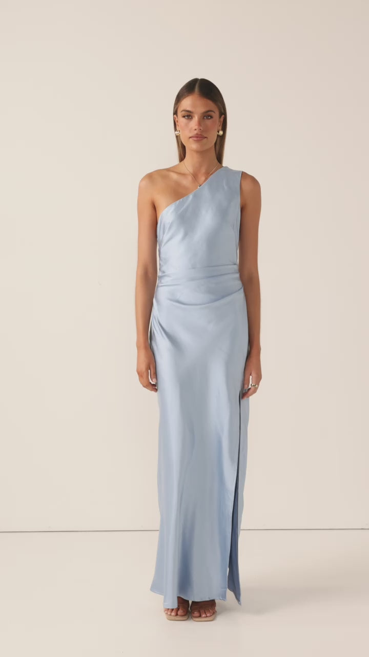 Load video: Victoria Maxi Dress - Blue