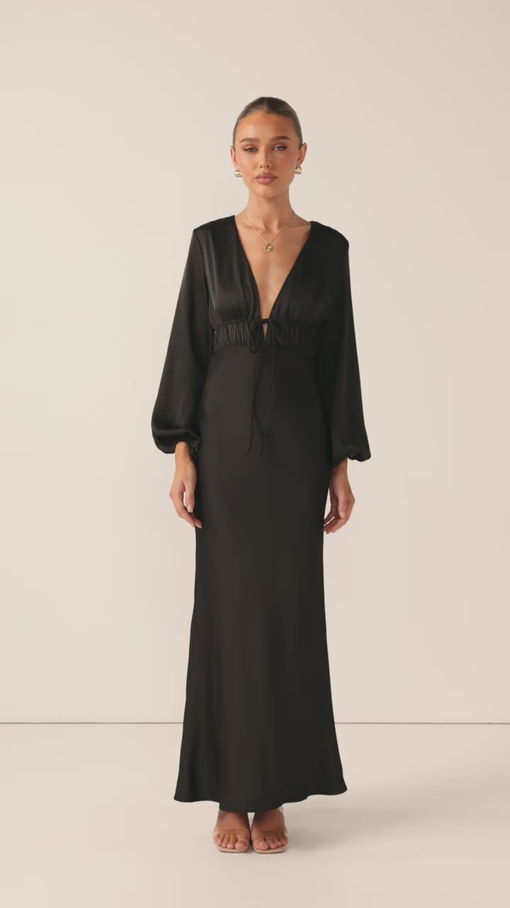 [PD-TEST] Amara Maxi Dress - Black - Billy J