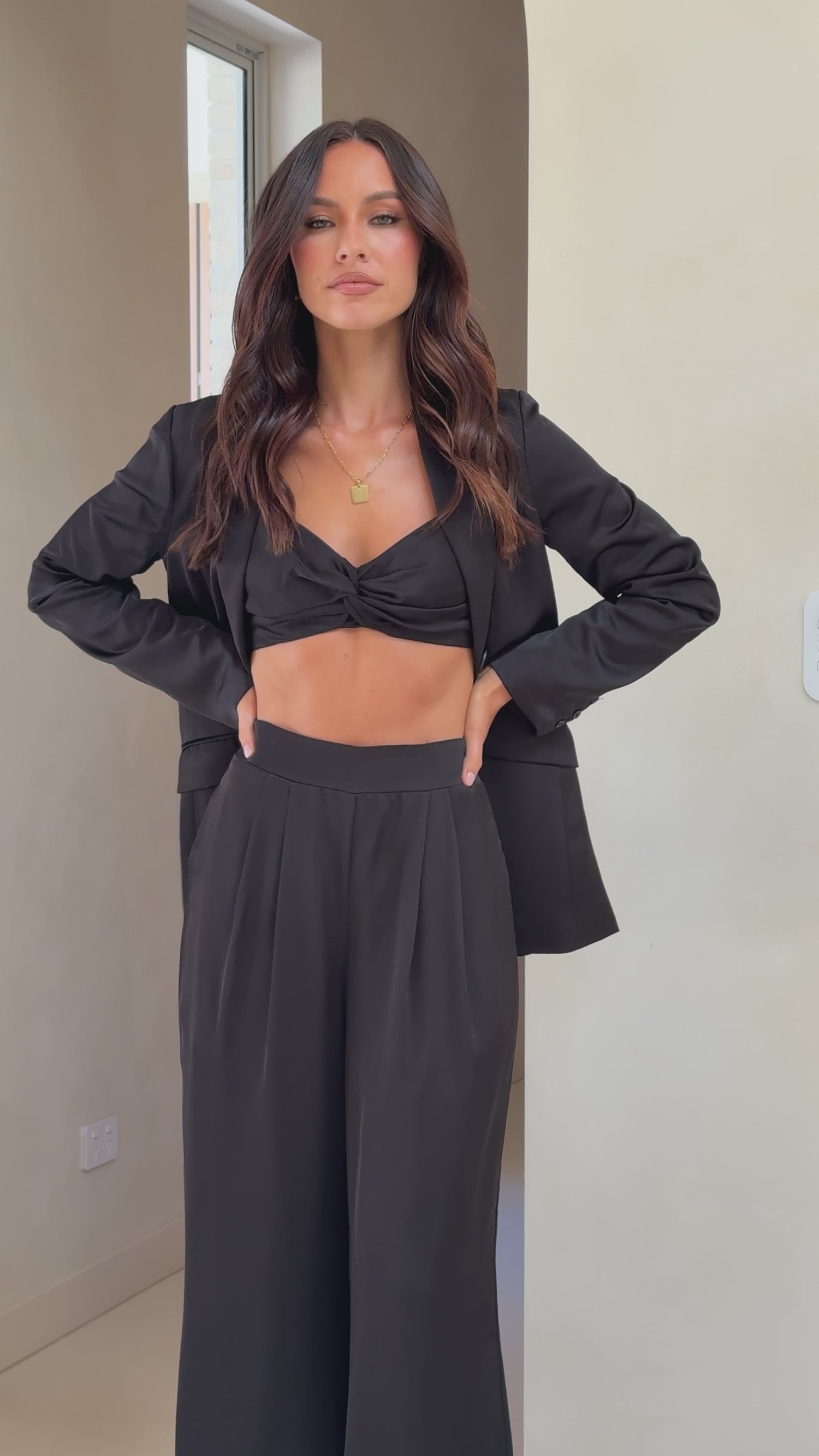 Khloe Pants - Black - Billy J