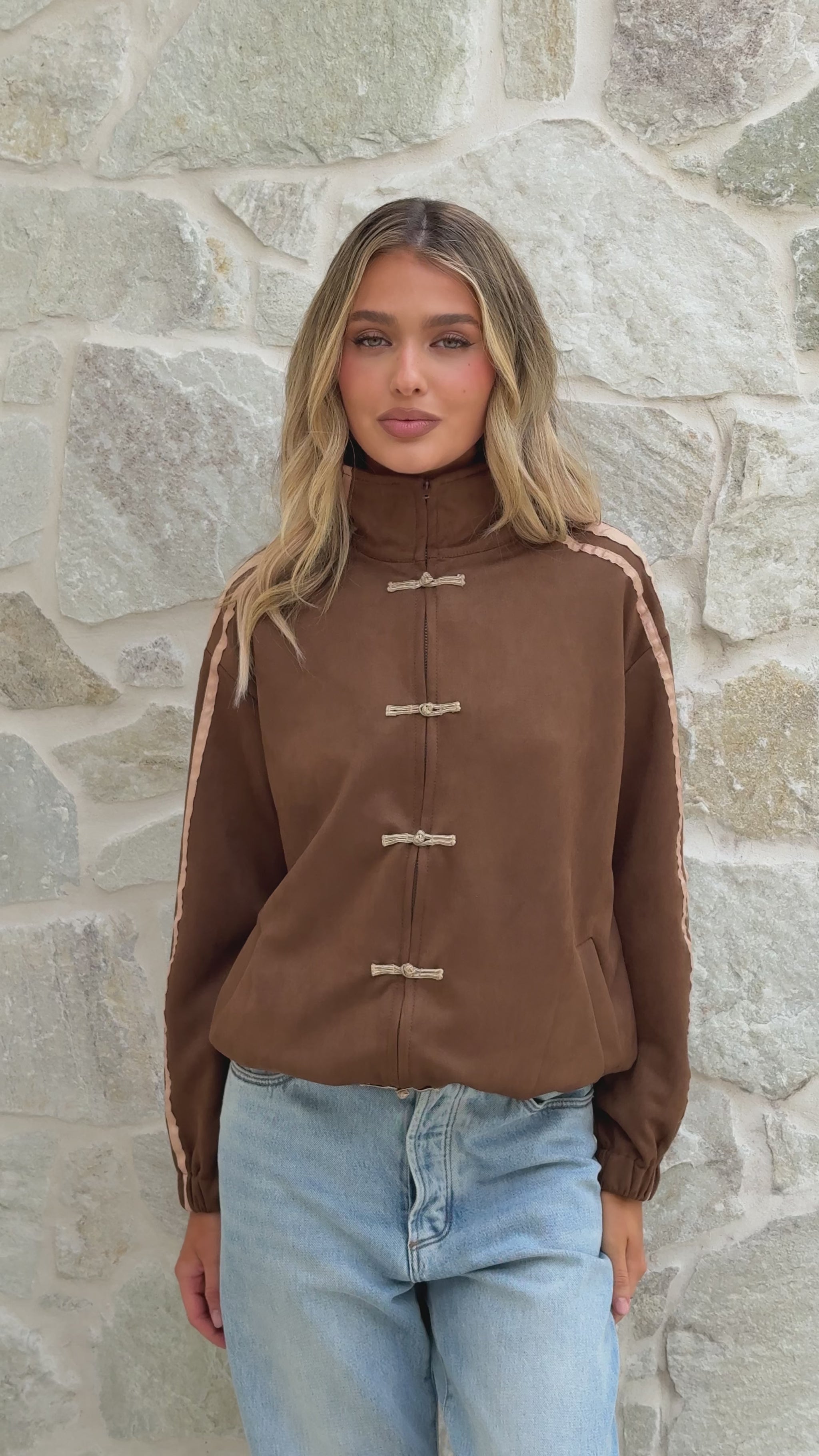 Lian Jacket - Chocolate - Billy J