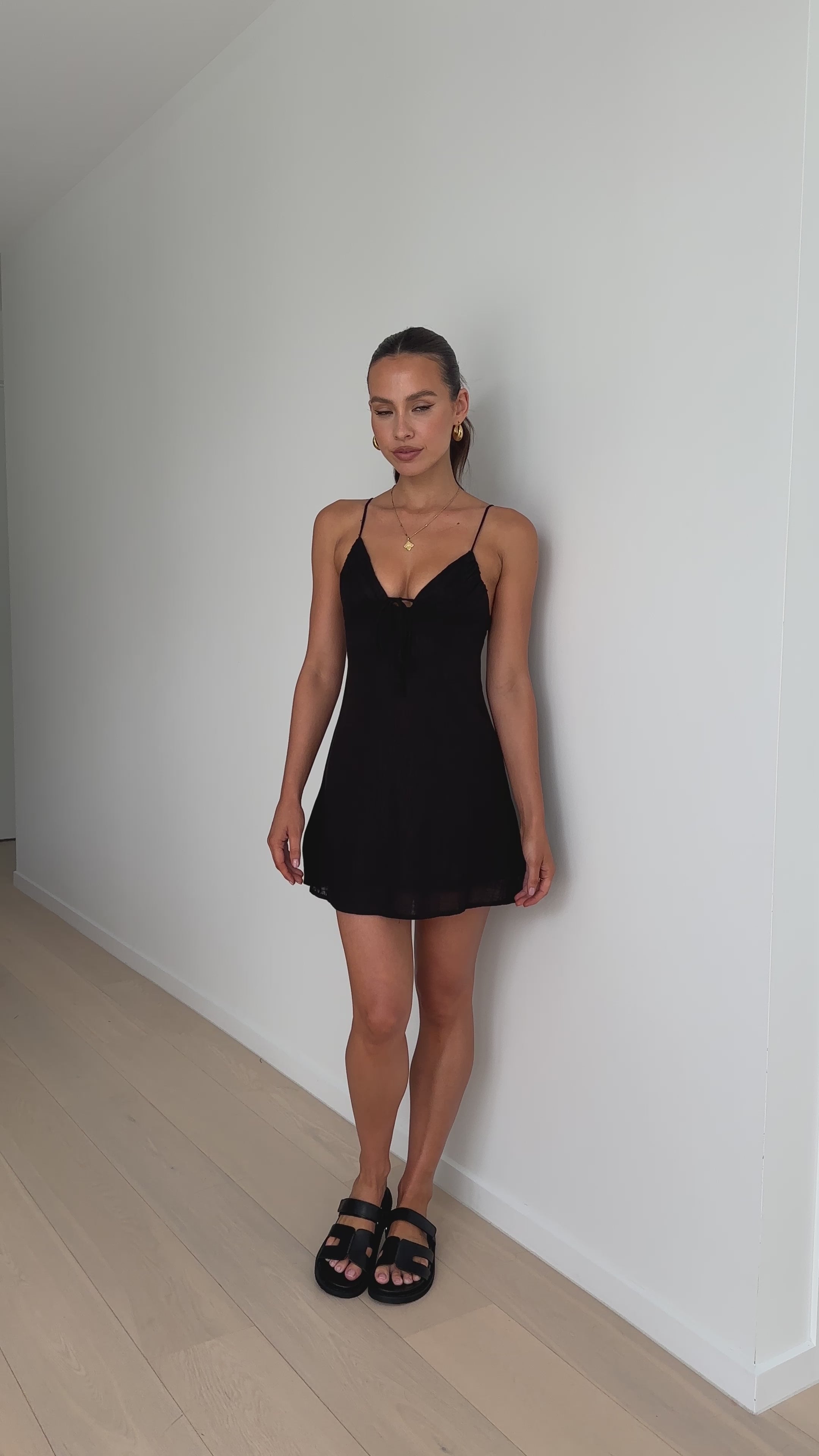 Coco Mini Dress - Black