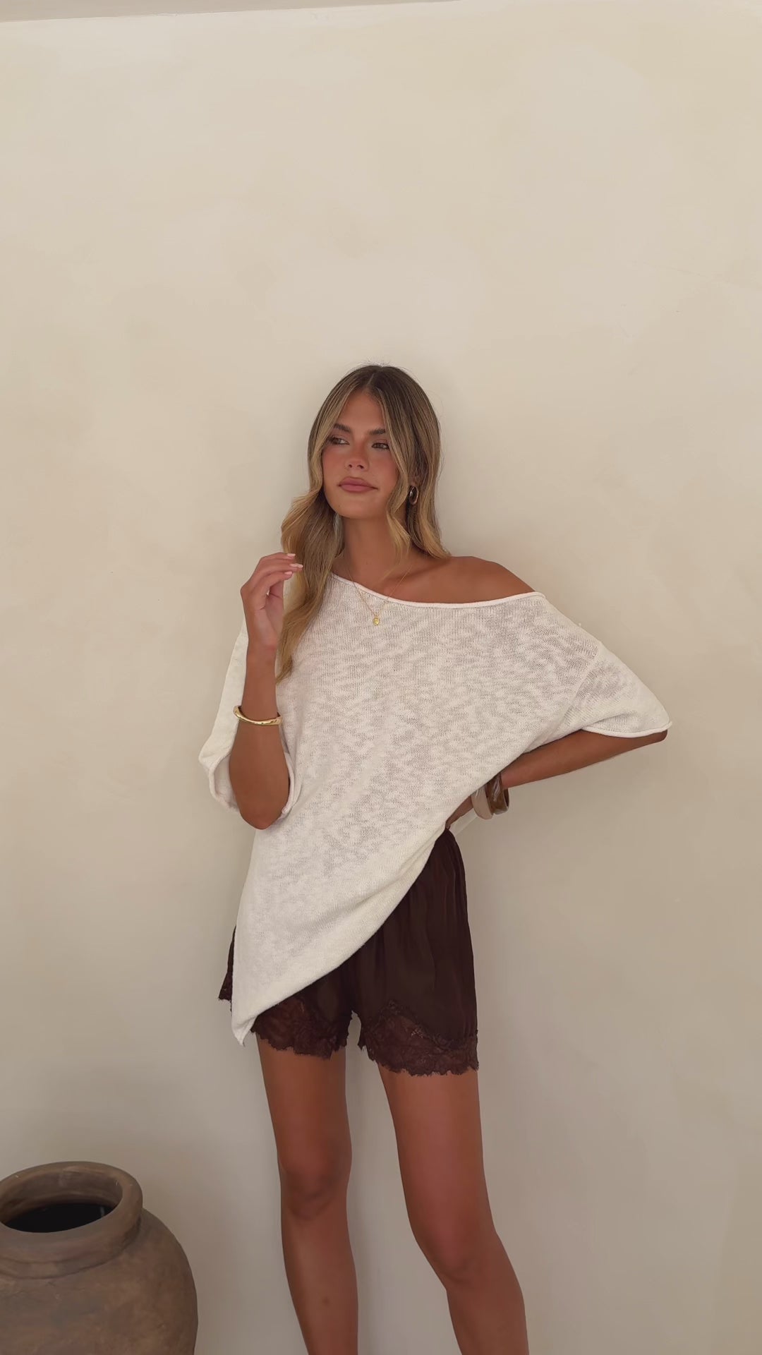 Makoa Lace Shorts - Chocolate - Billy J