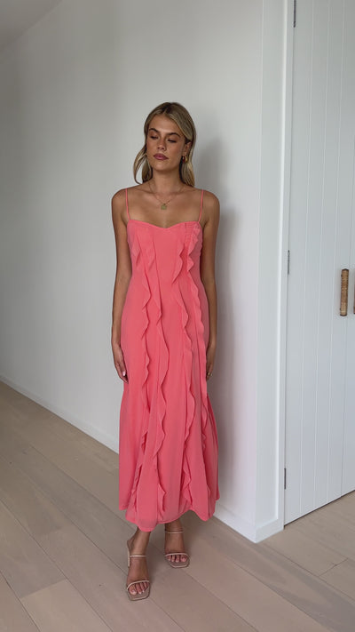 Load and play video in Gallery viewer, Shore Maxi Dress - Watermelon
