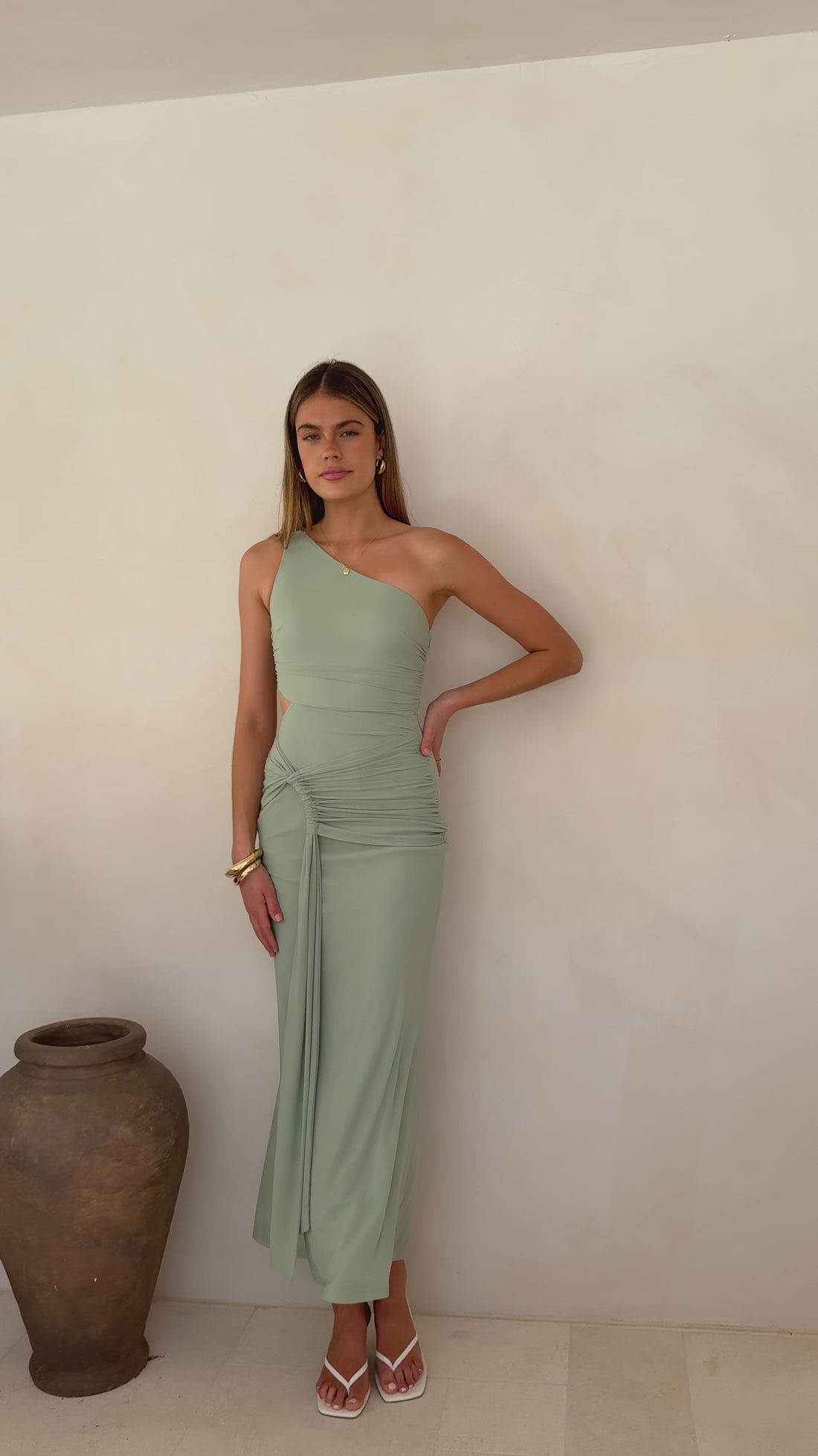 Kourt Maxi Dress - Sage - Billy J