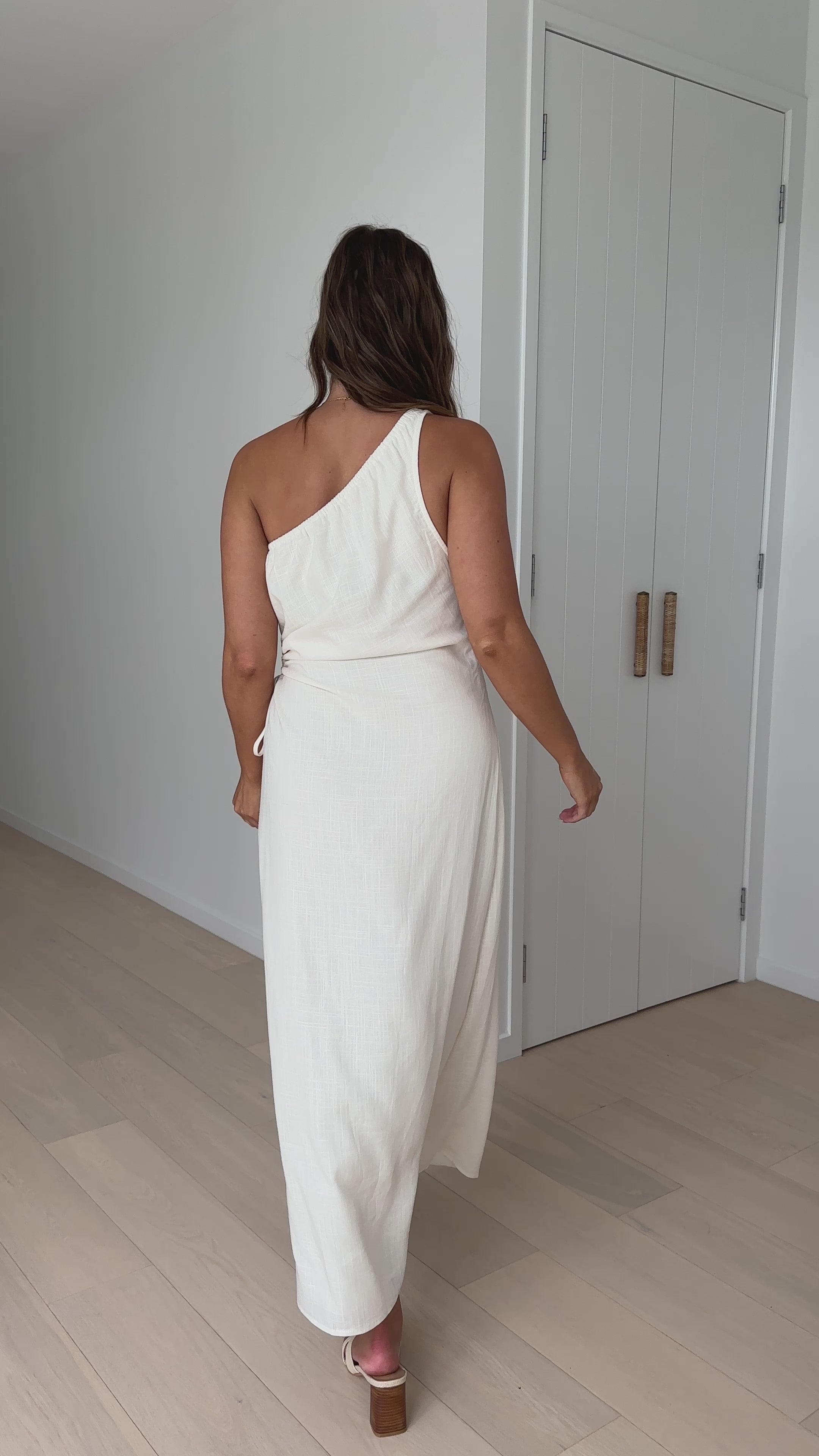 Galiena Midi Dress - White