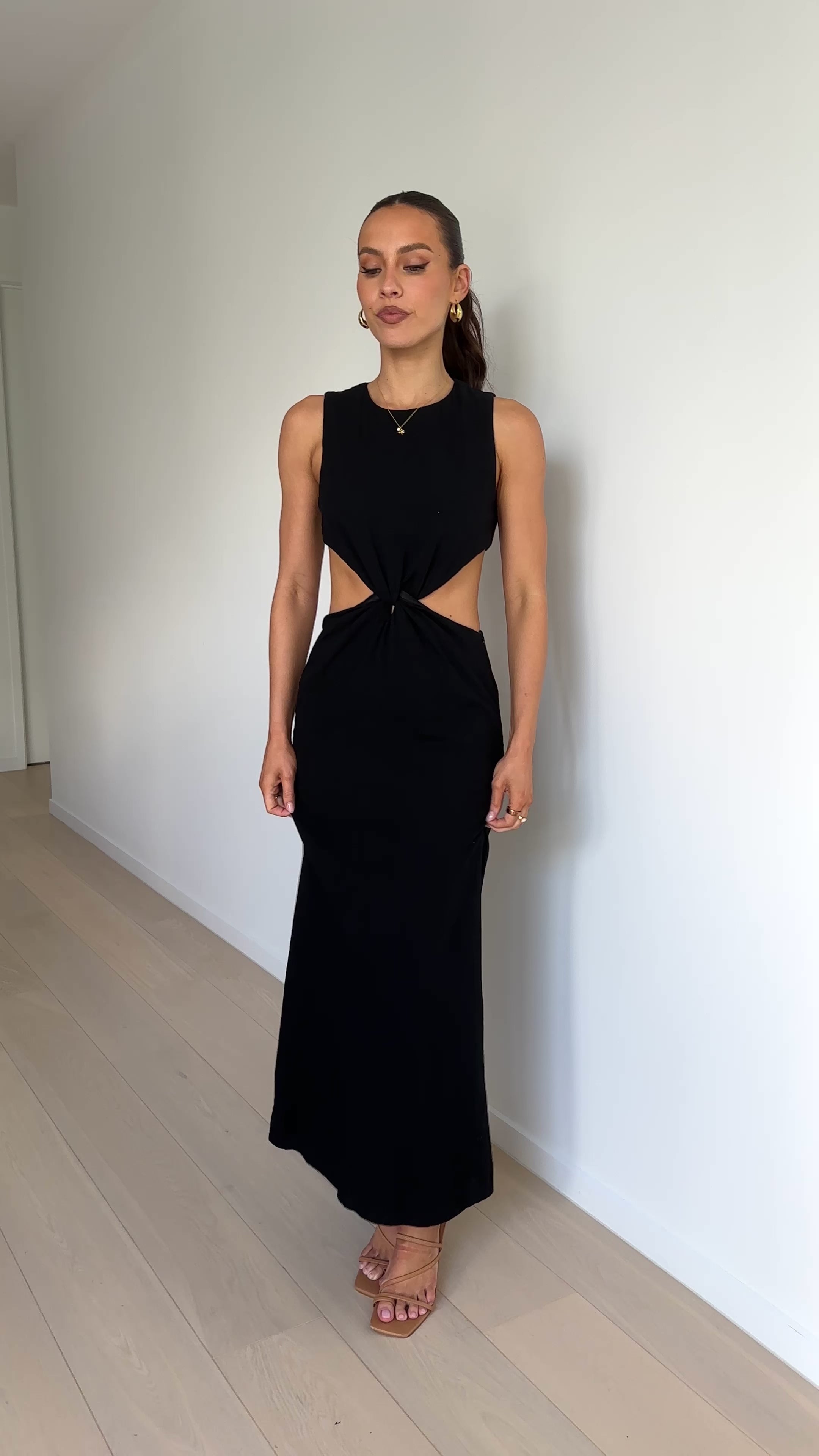 Damiana Maxi Dress - Black