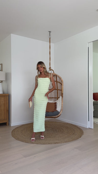Load and play video in Gallery viewer, Tadashi Maxi Dress - Sage

