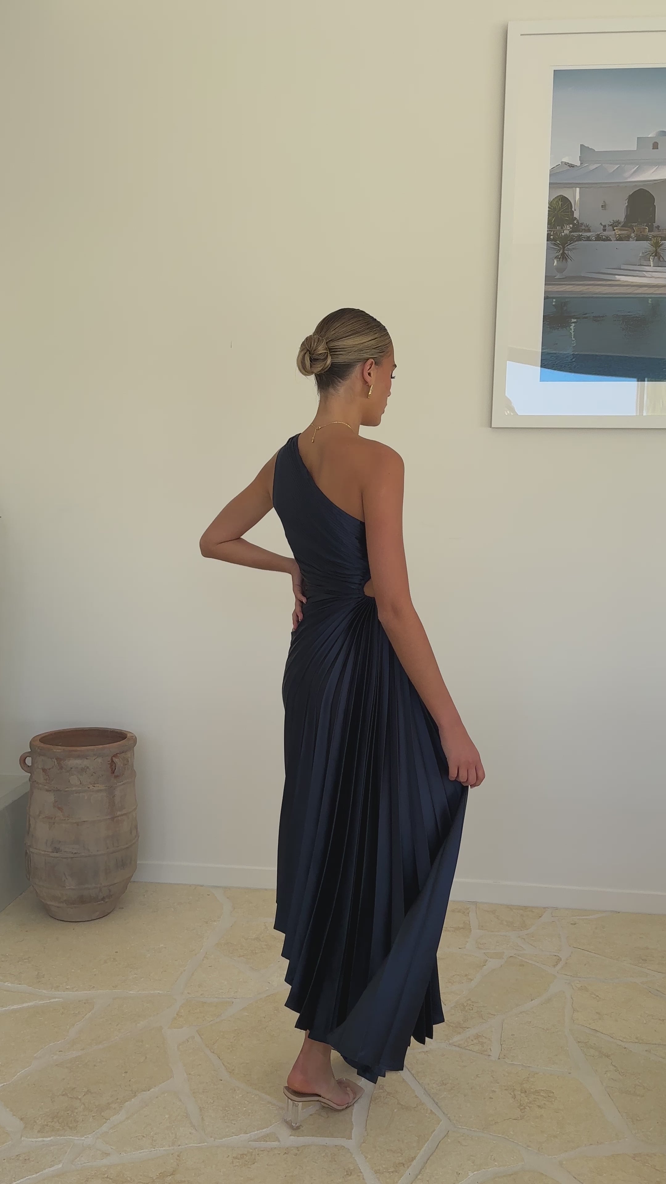 Olivia Maxi Dress - Navy