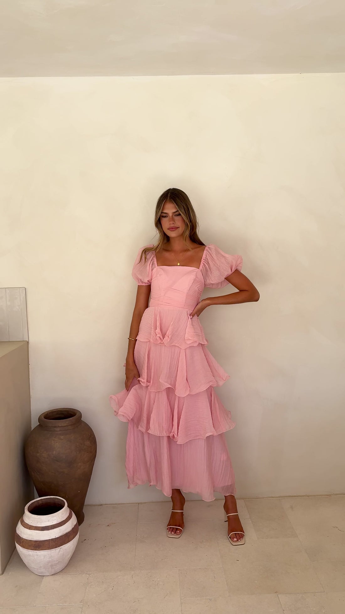 Lanelle Maxi Dress - Pink - Billy J