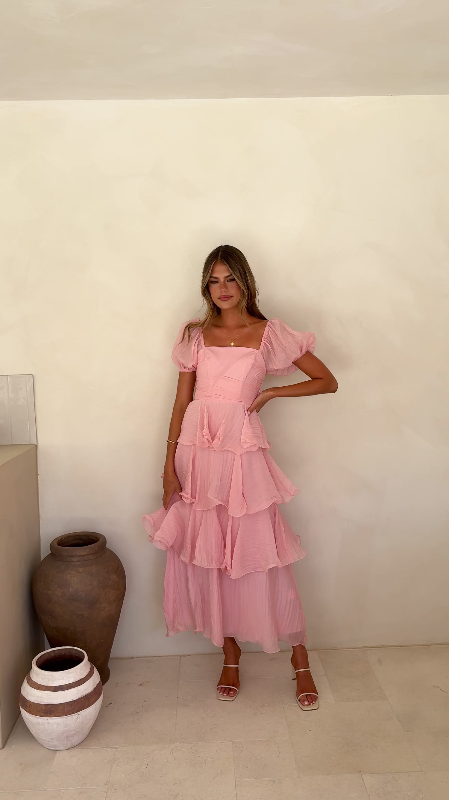 Lanelle Maxi Dress - Pink - Billy J