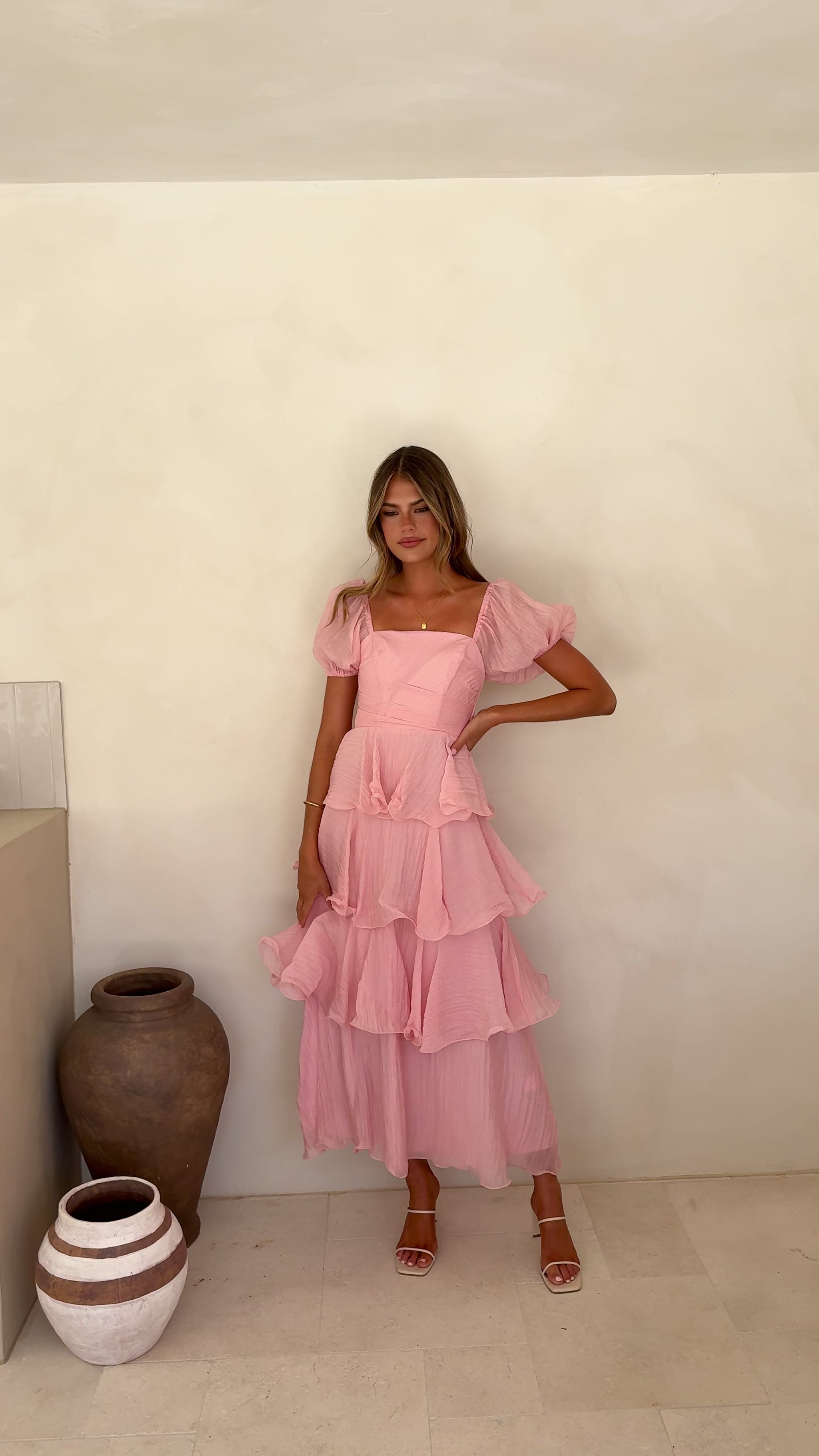 Lanelle Maxi Dress - Pink - Billy J