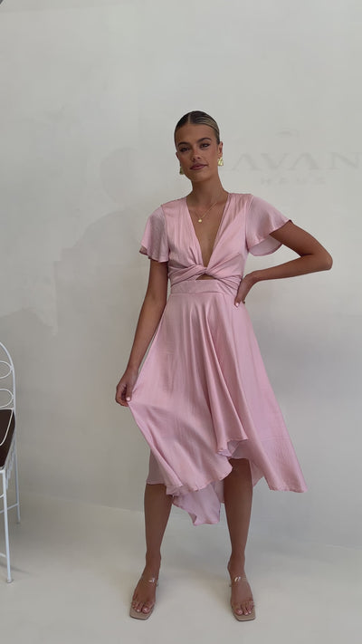 Load and play video in Gallery viewer, Sunny Daze Dress - Soft Pink
