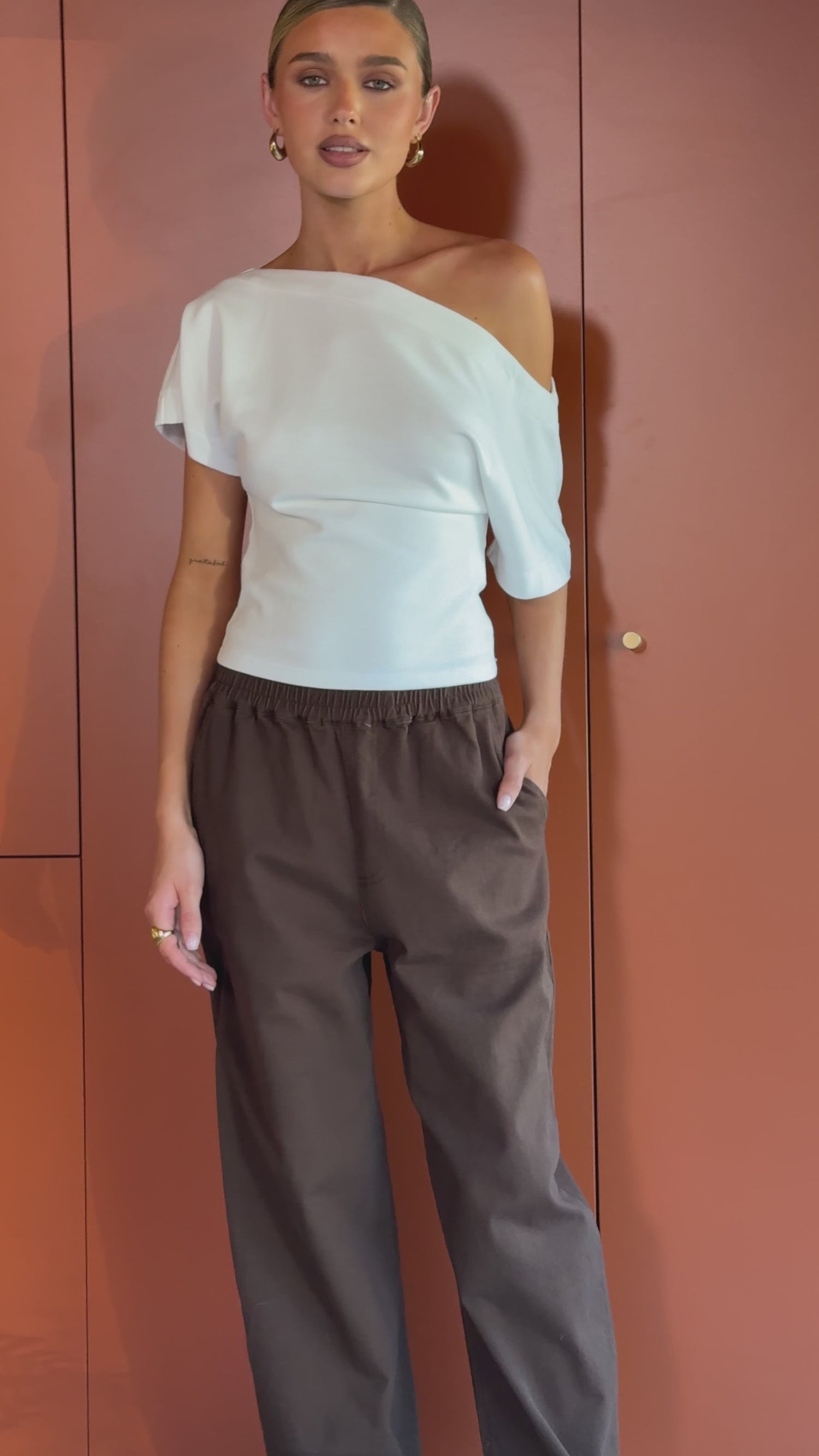 Delia Pants - Chocolate - Billy J
