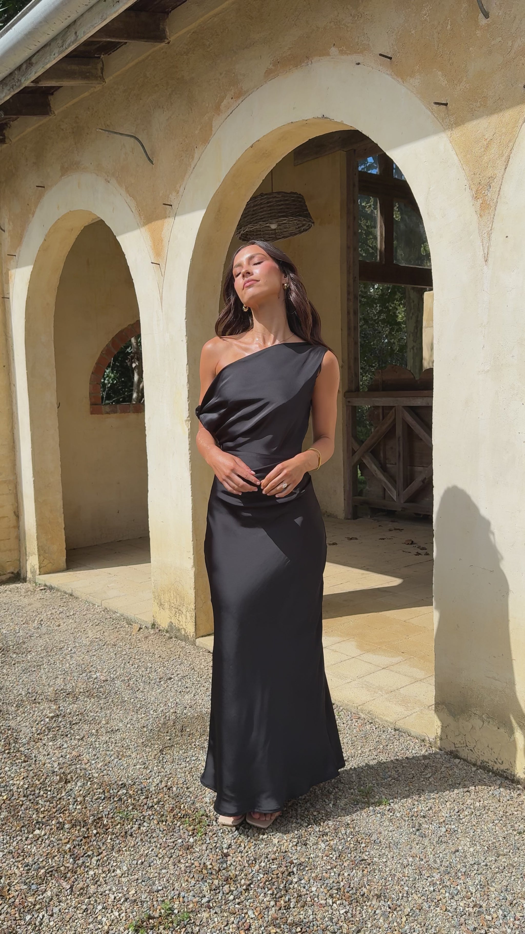 Gigi Maxi Dress - Black - Billy J