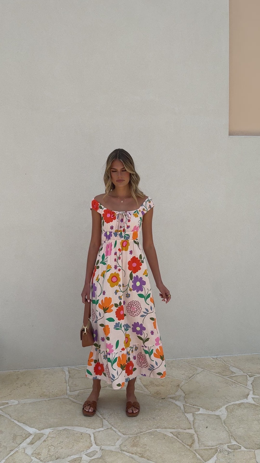 Dallan Maxi Dress - Amsterdam Print