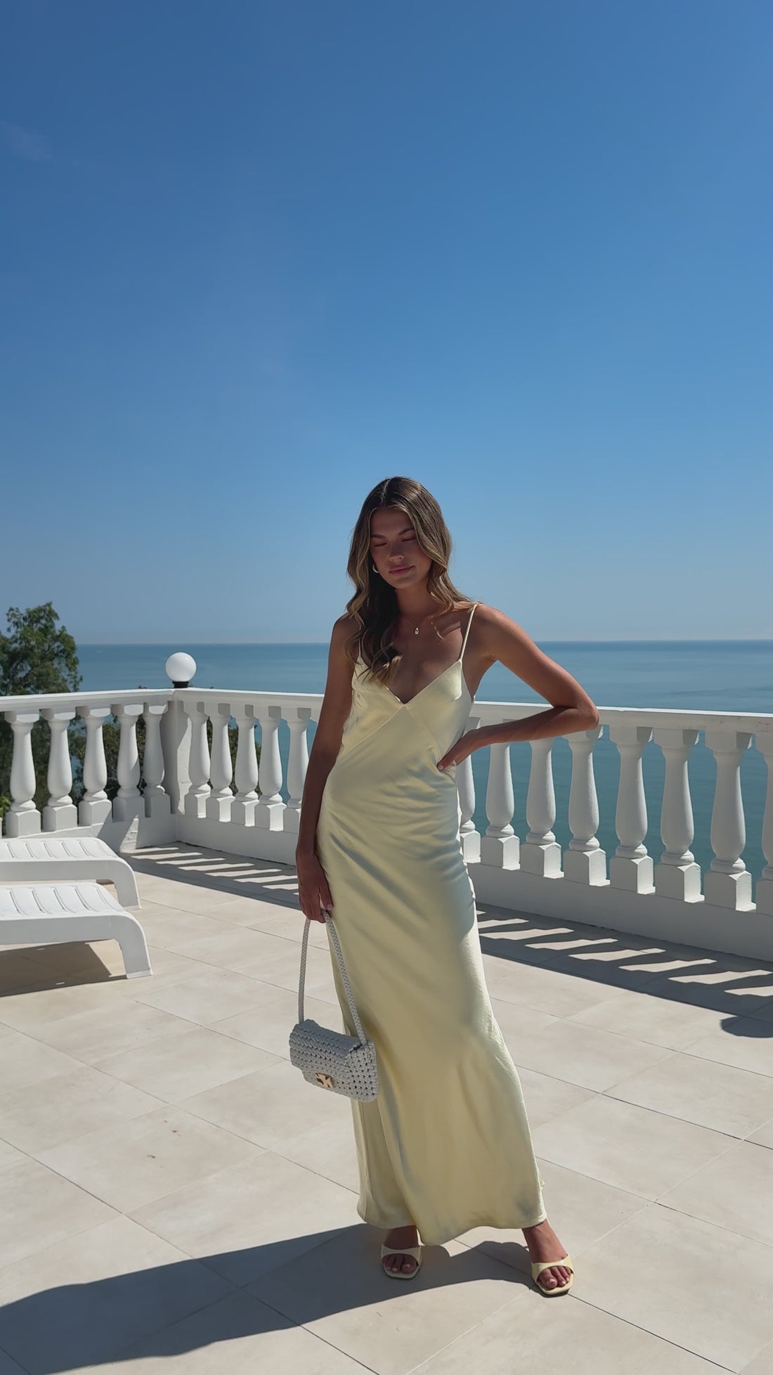 Gisella Maxi Dress - Yellow - Billy J