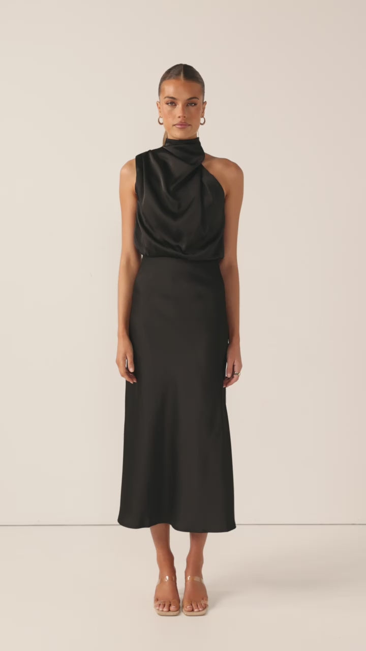 Esther Maxi Dress - Black - Billy J