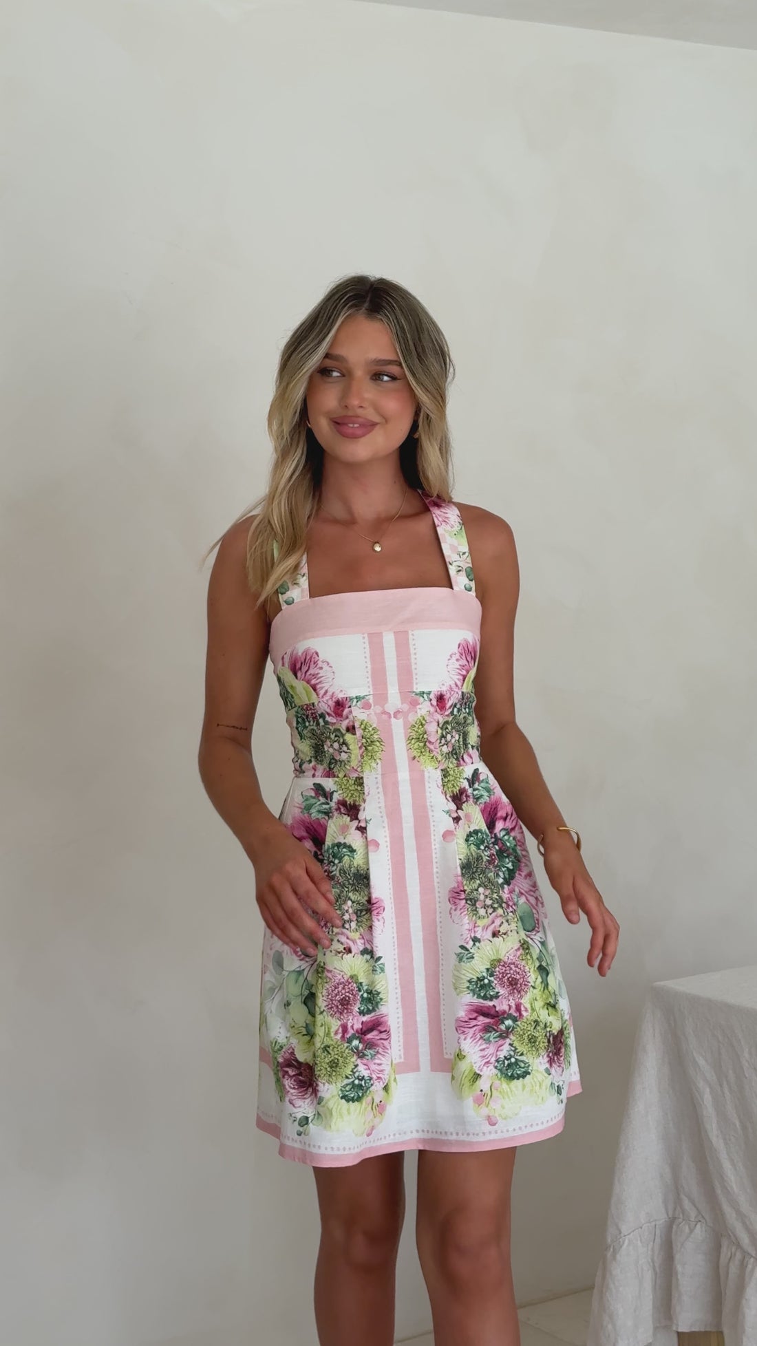 Raven Mini Dress - Sorbet Symphony - Billy J