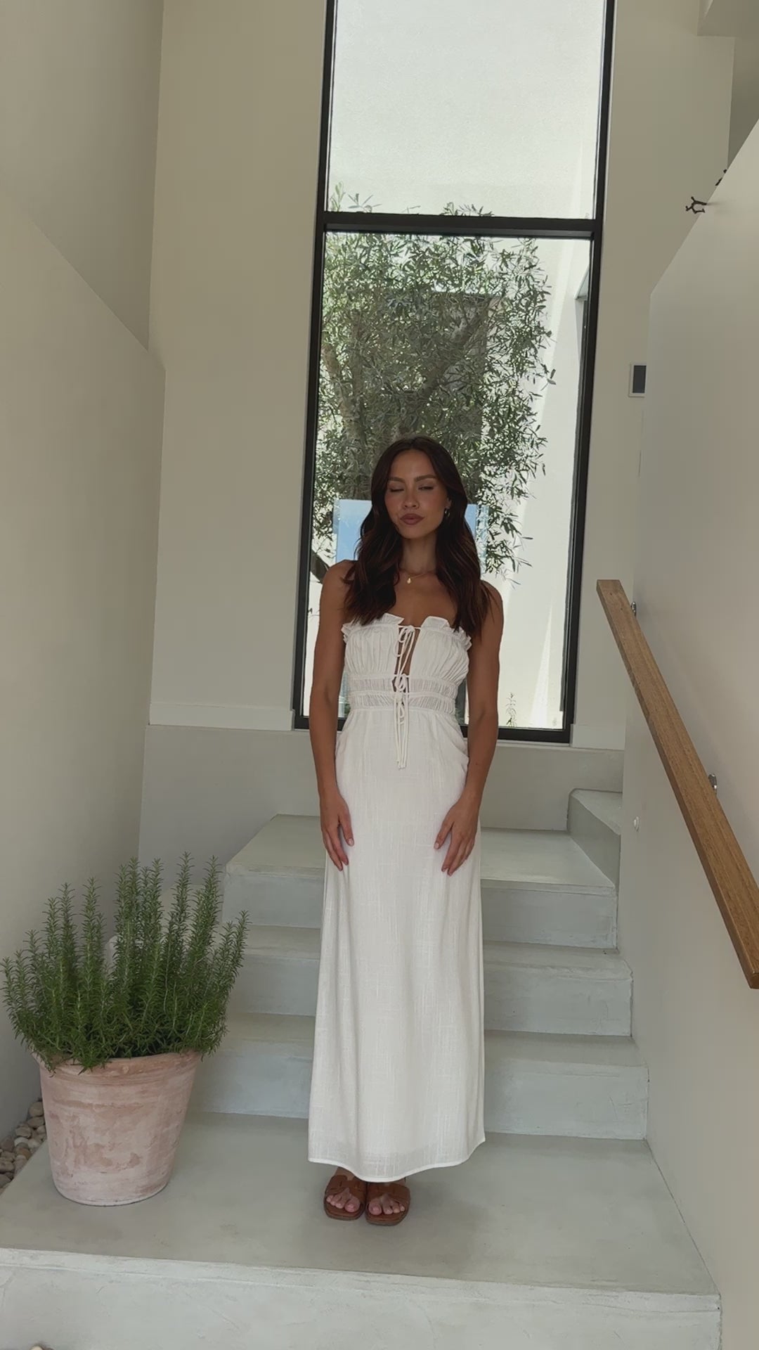 Kahli Maxi Dress - White