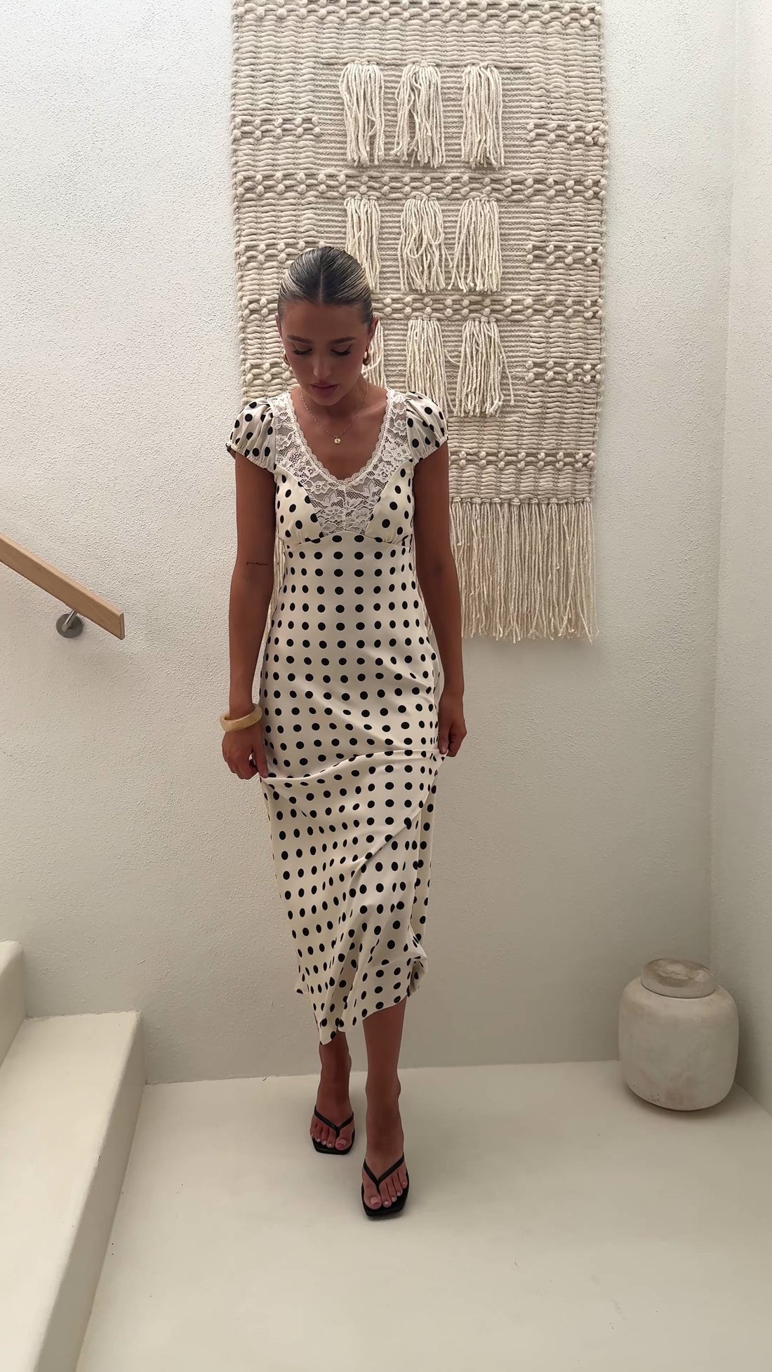 Esme Maxi Dress - Polka Dot - Billy J