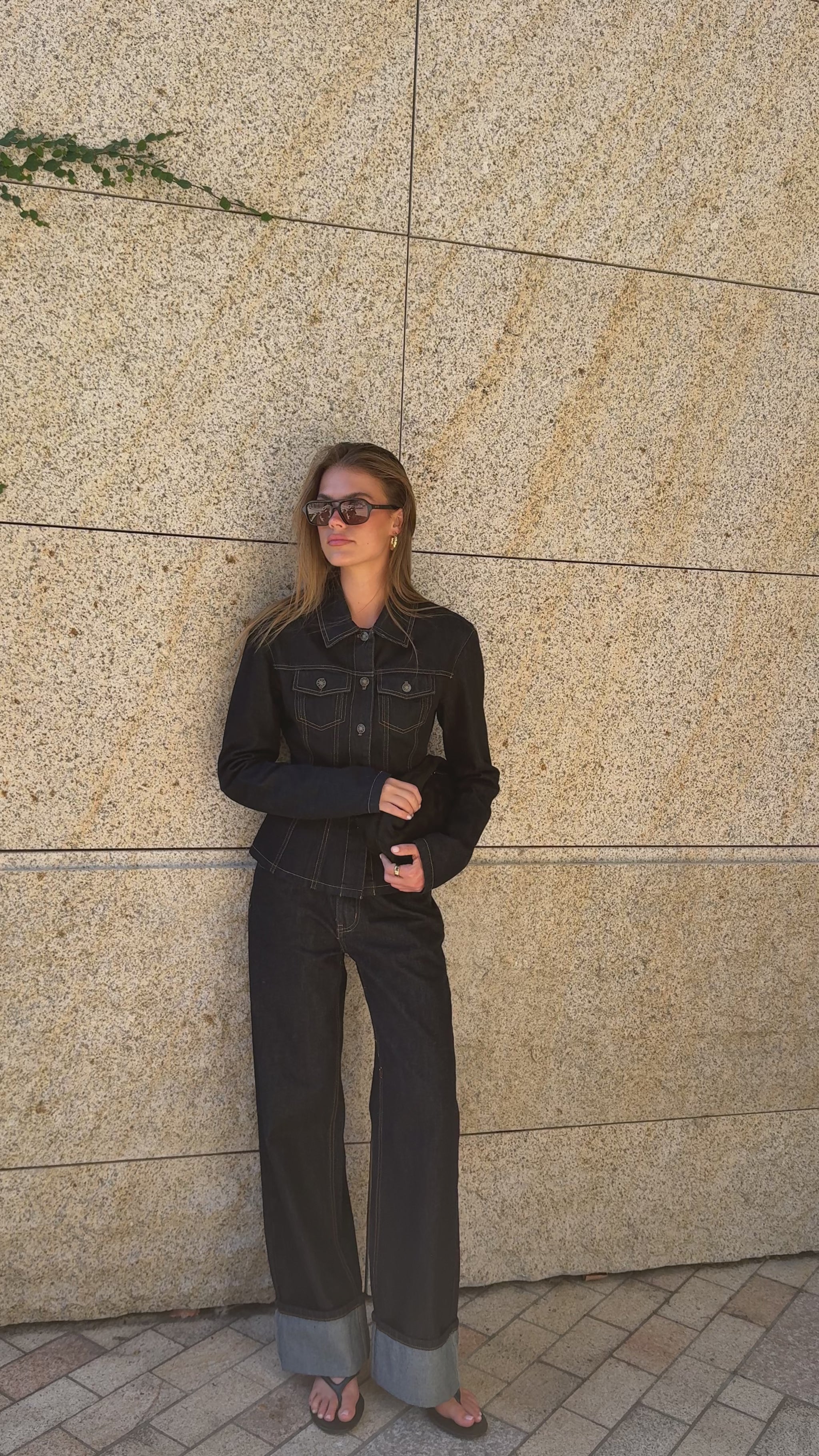 Rider Denim Jacket - Indigo - Billy J