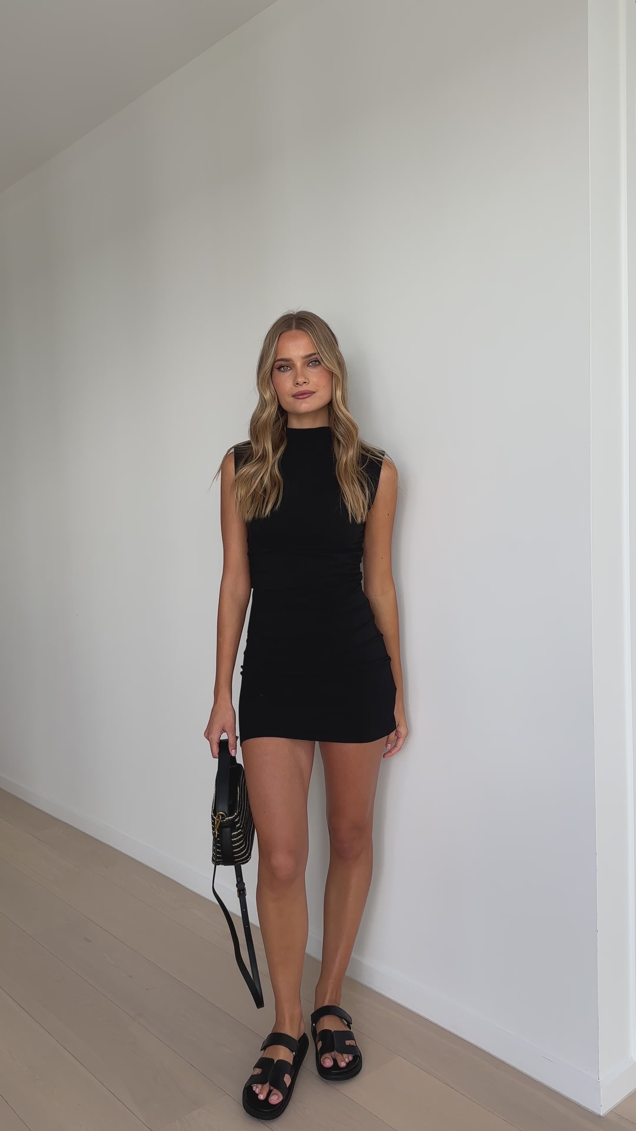 Veda Mini Dress - Black