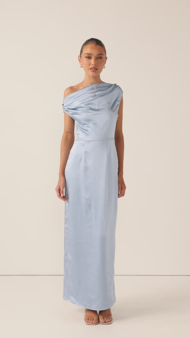 Harlowe Maxi Dress - Blue - Billy J