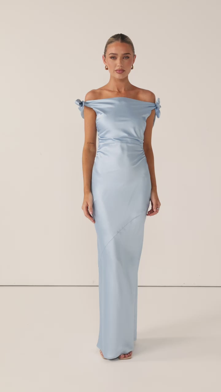 Frida Maxi Dress - Blue - Billy J