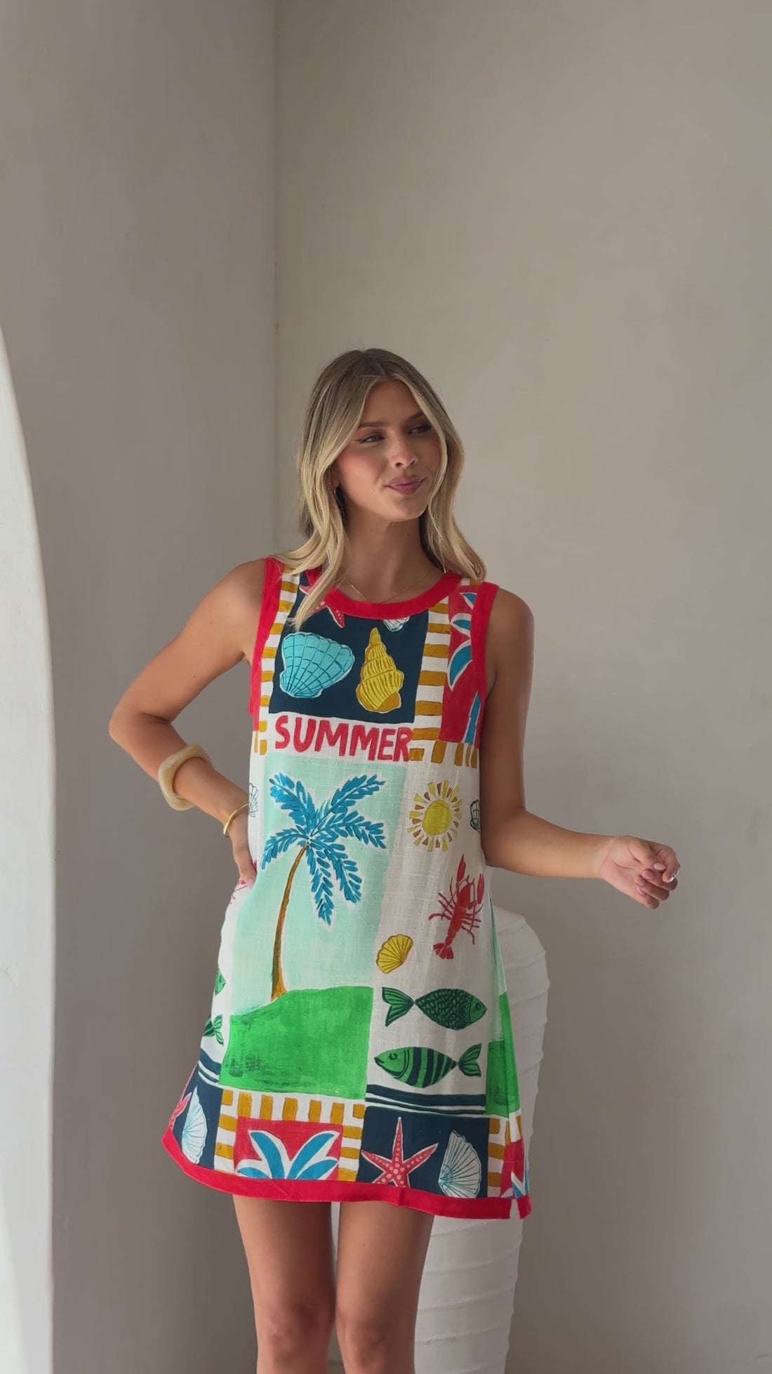 Oceania Mini Dress - Soleil Summer - Billy J