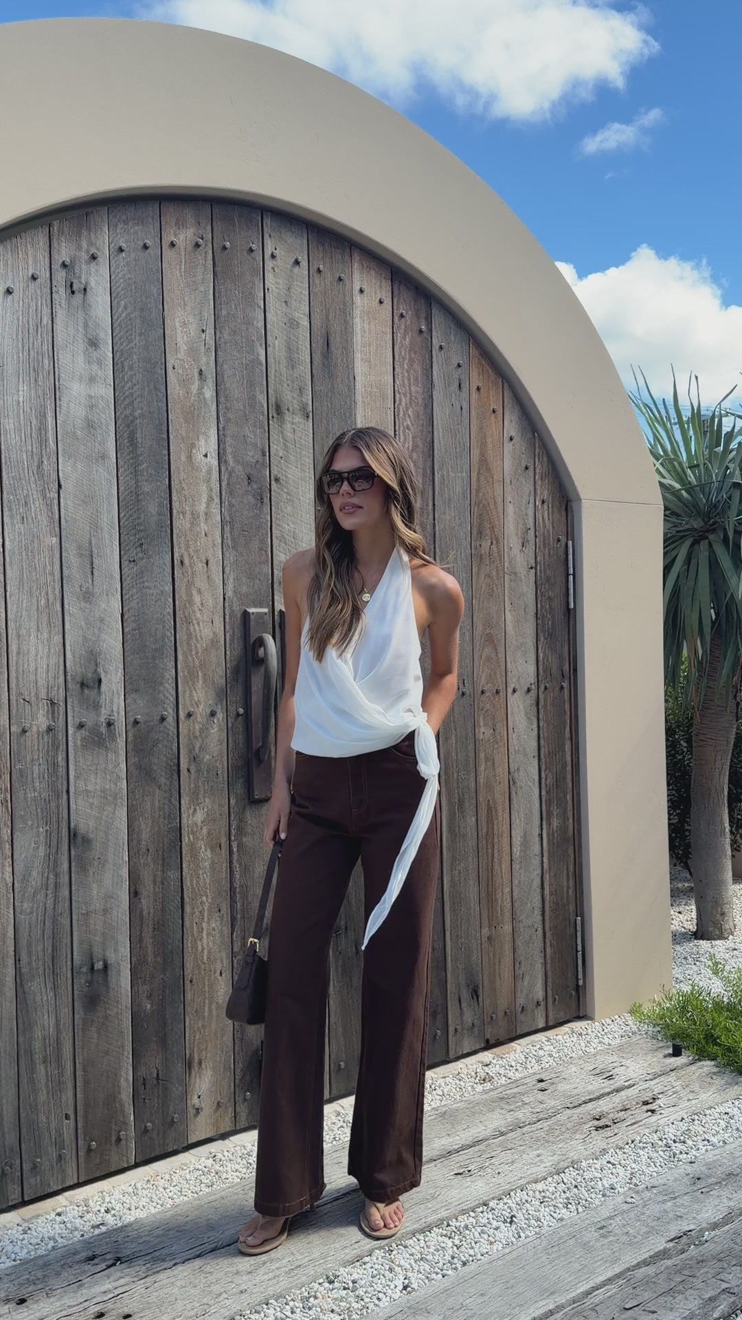 Badru Straight Leg Jeans - Chocolate Denim - Billy J